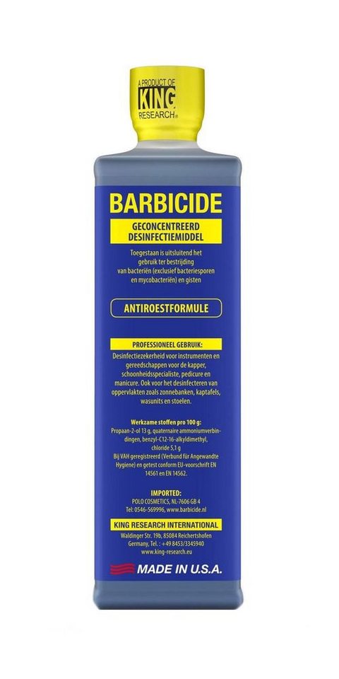 Barbicide Barbicide Desinfektionskonzentrat 480ml Oberflächen-Desinfektionsmittel