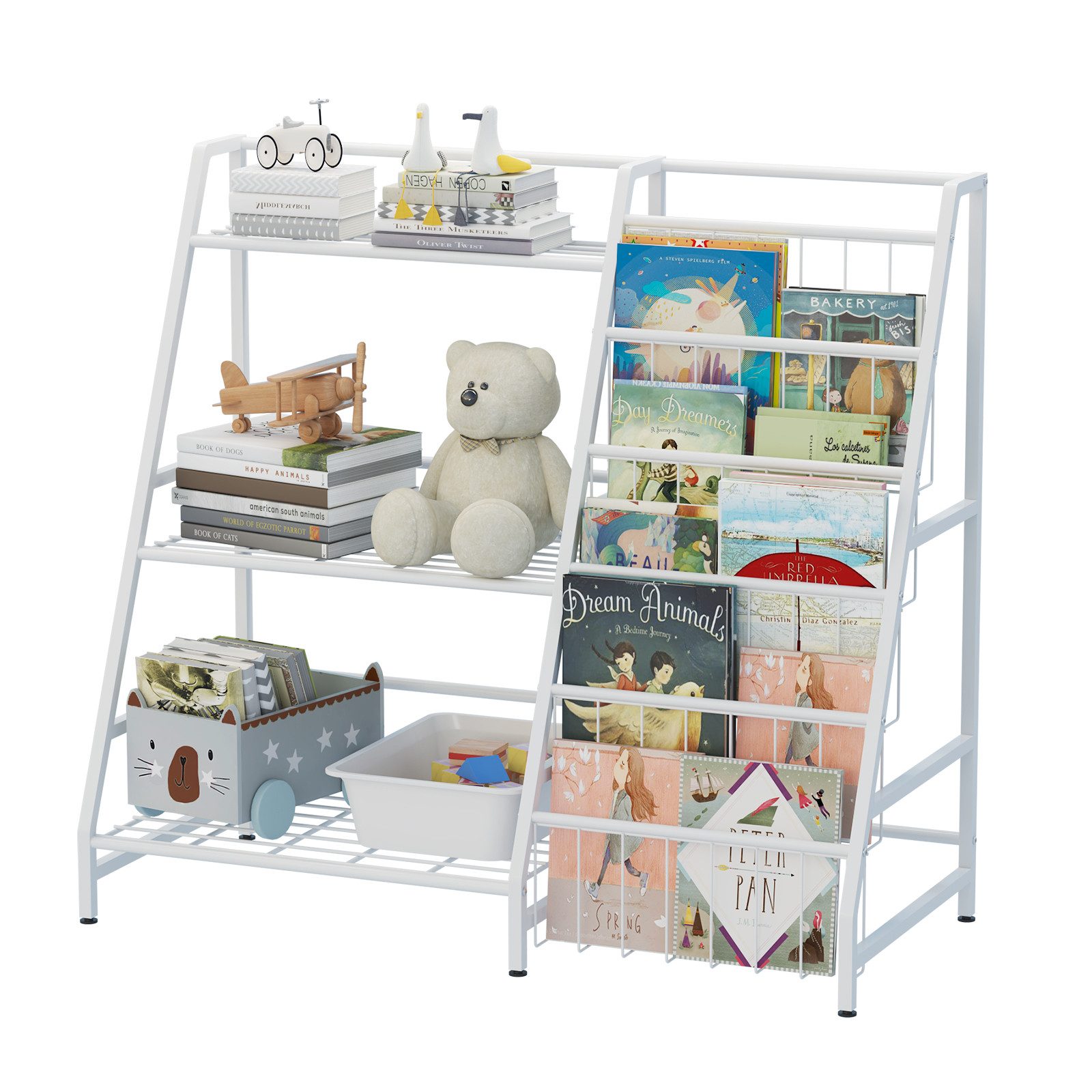 radelldar Kinderregal Bücherregal Kinder Metall mit günstig online kaufen