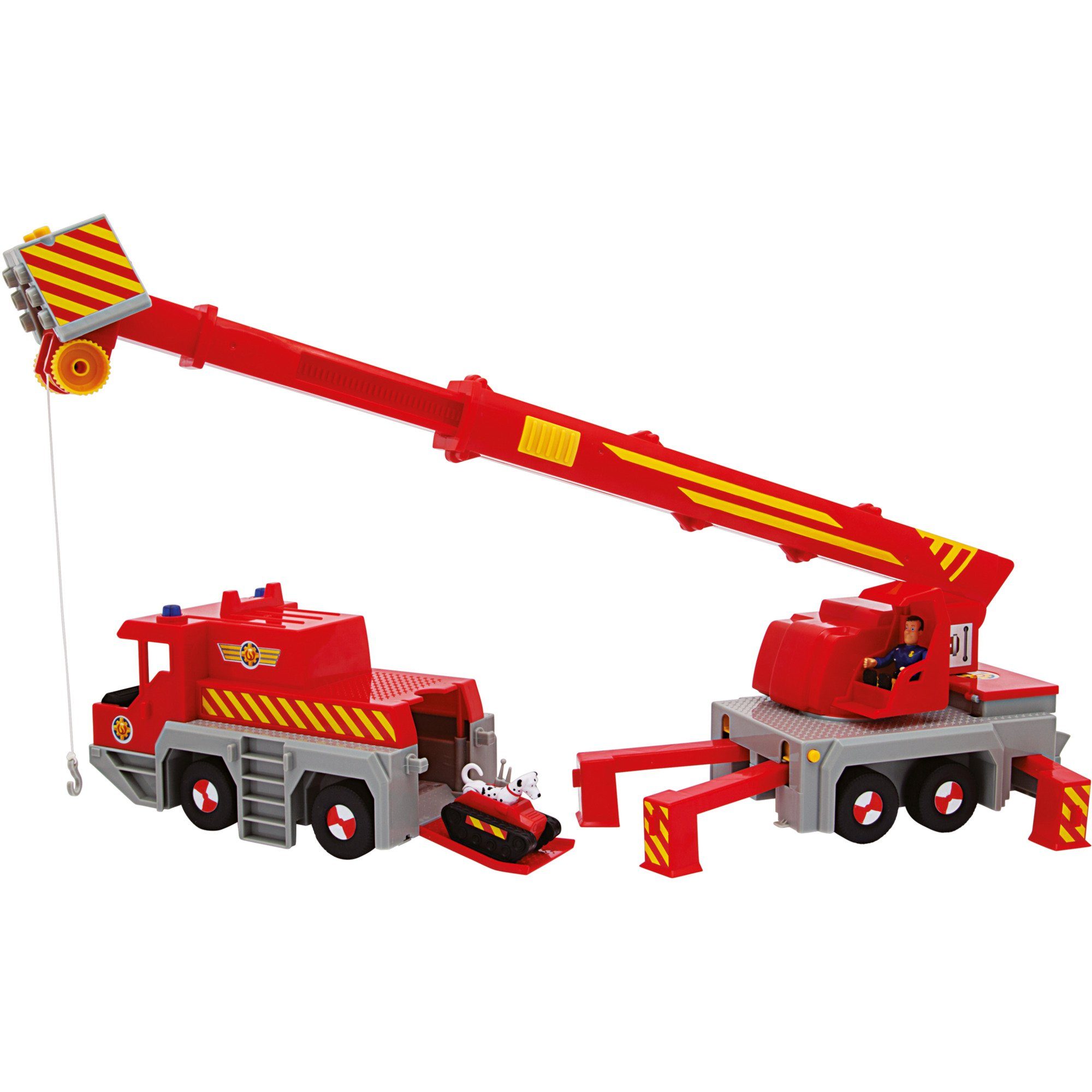 Spielzeug-LKW Simba Feuerwehrmann Sam 2-in -1 Rettungskran