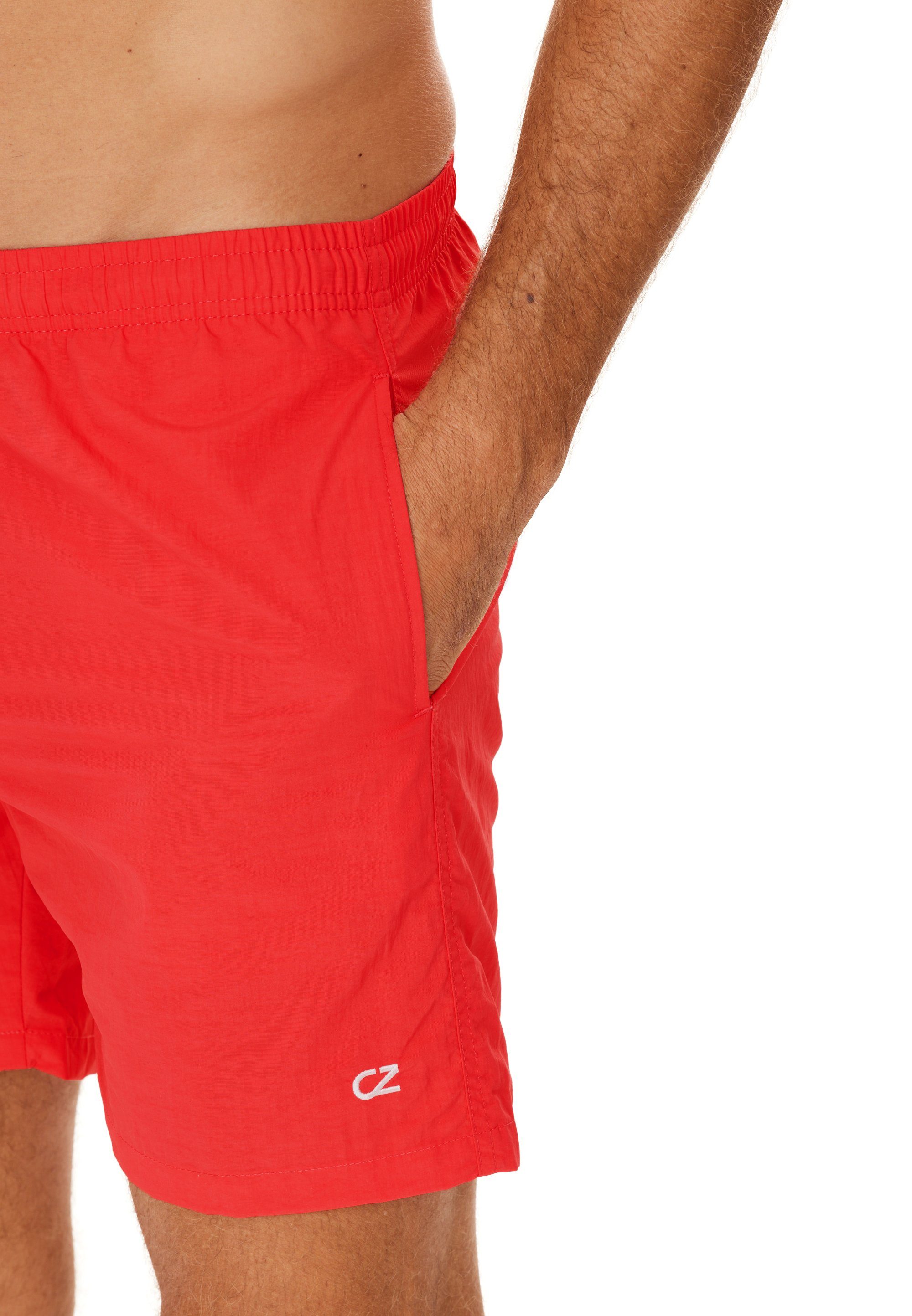 Eyemouth CRUZ Shorts praktischem mit Kordelzug rot
