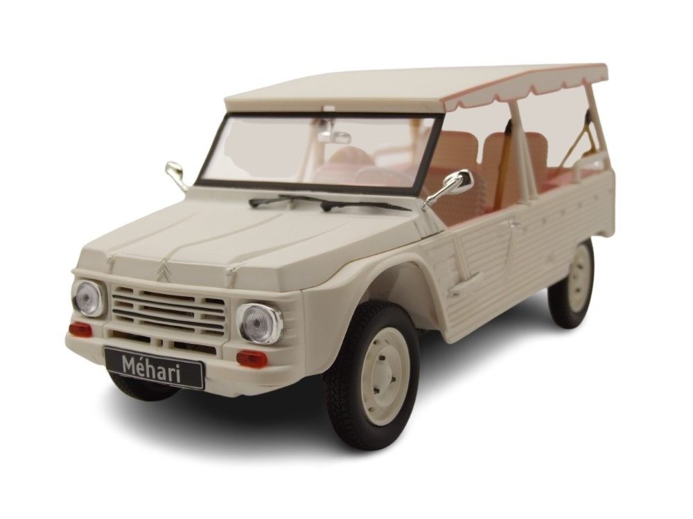 Norev Modellauto Citroen Mehari Eden Sorbet Hotel Martinez 2023 weiß, Maßstab 1:18