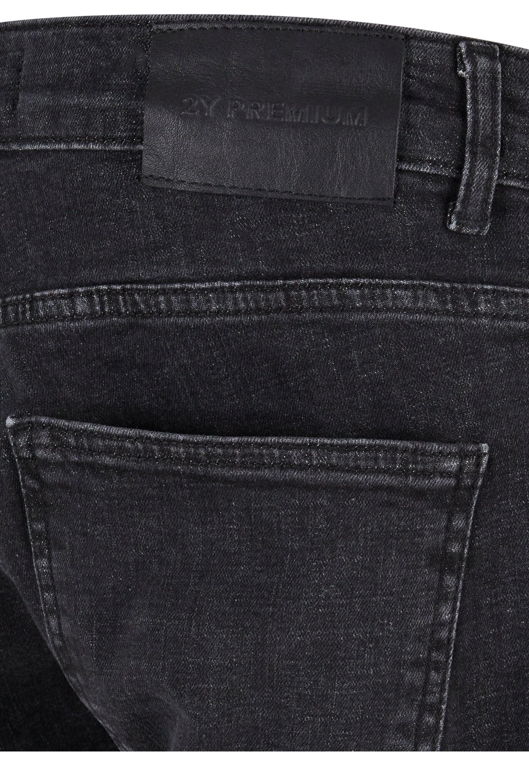 2Y Studios Bequeme Jeans 2Y Studios Herren 2Y Skinny Fit Jeans