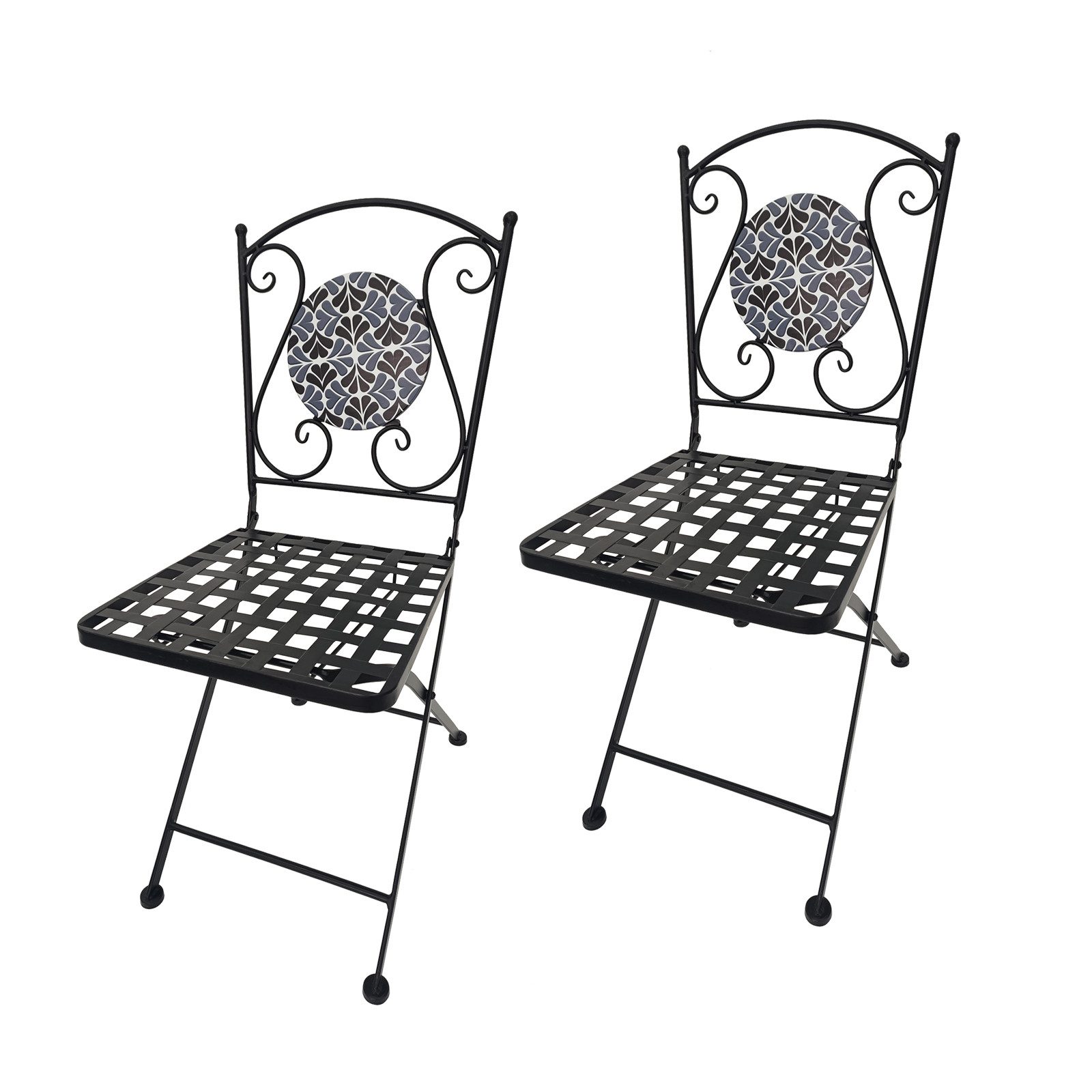 Gartenstuhl Gartenstühle 2 Stück Celia Floral