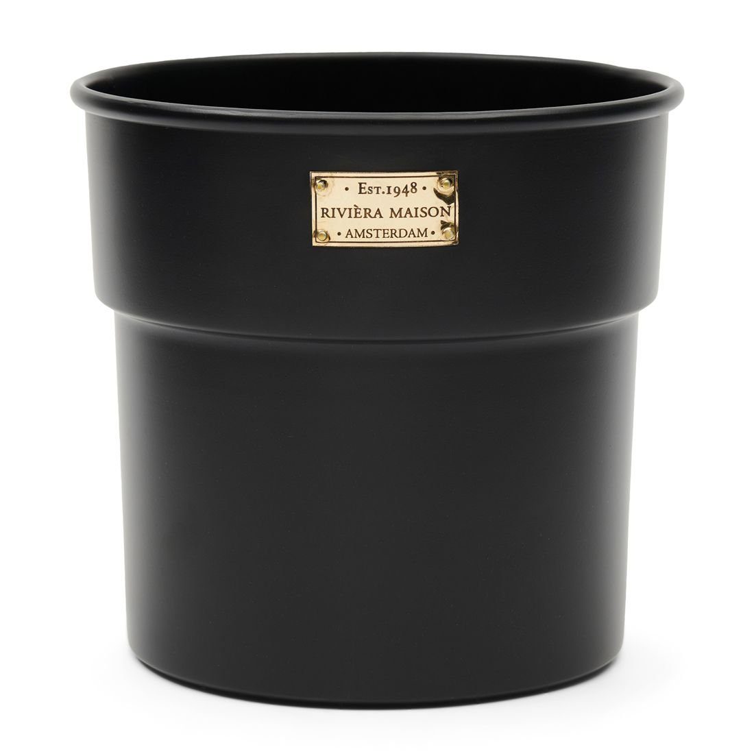 Rivièra Maison Übertopf »City Loft Flower Pot black S, Blumentopf«