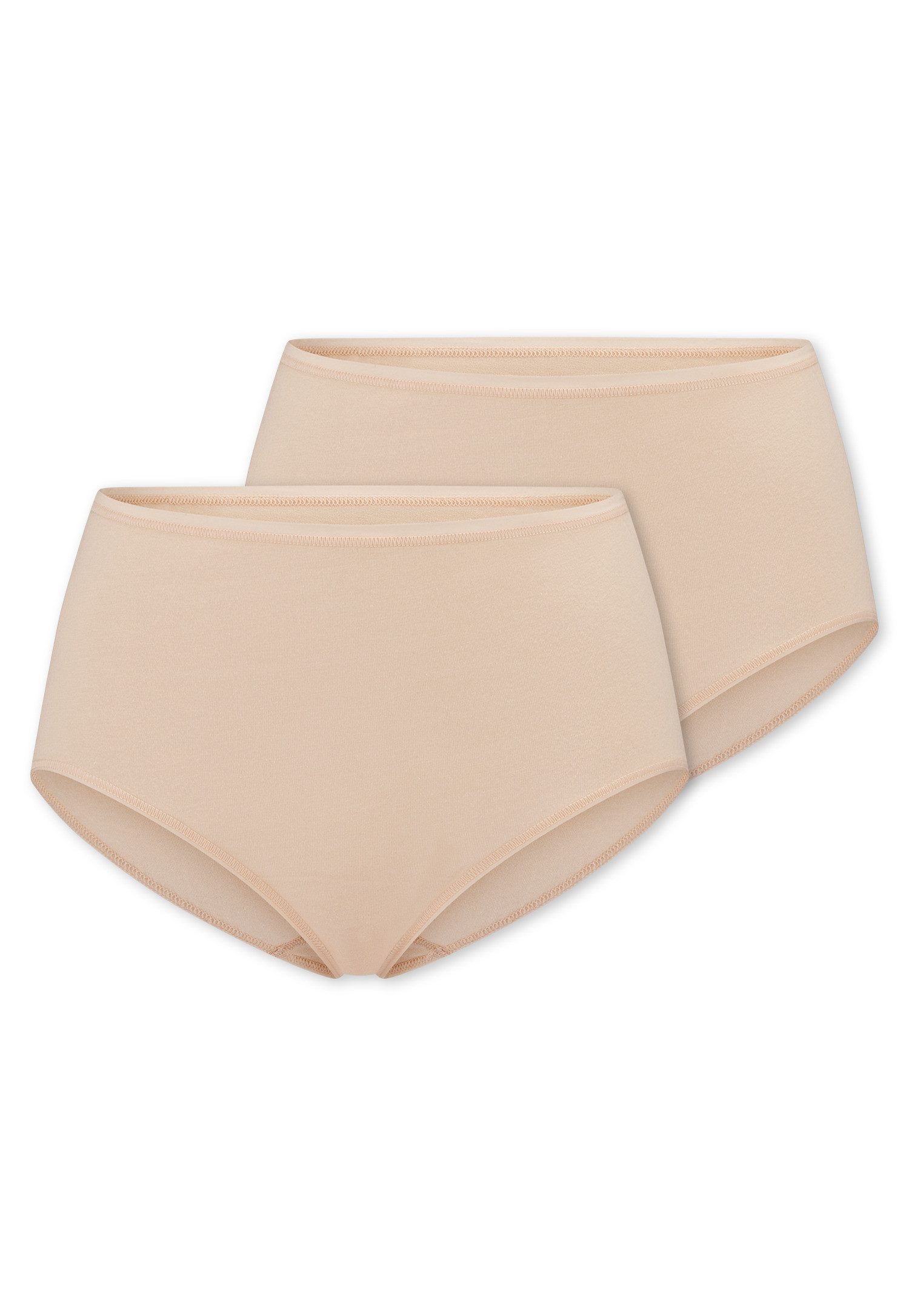Schiesser Midislip 95/5 (2er Pack) mit flachen Nähten