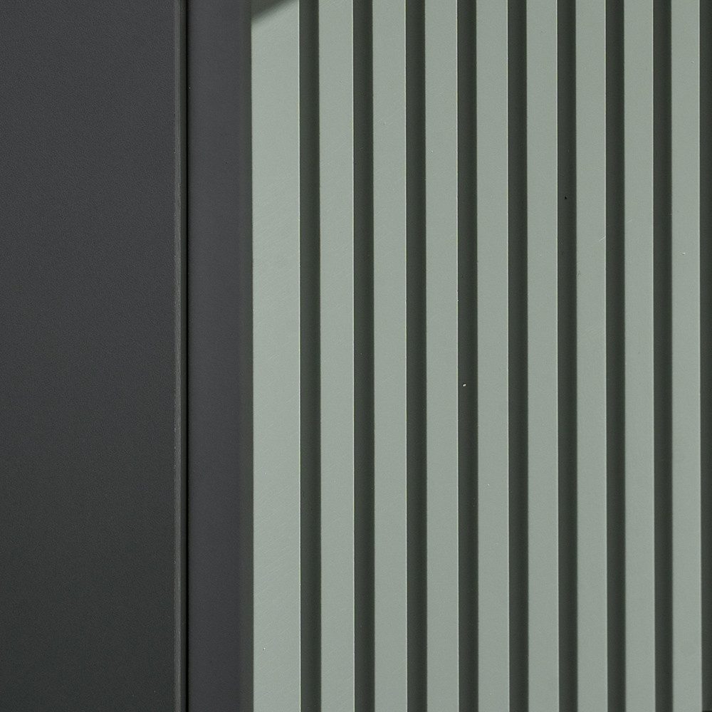 Lomadox Hängeschrank NEWPORT-56-GREEN Wandschrank Badschrank, Schilfgrün, günstig online kaufen