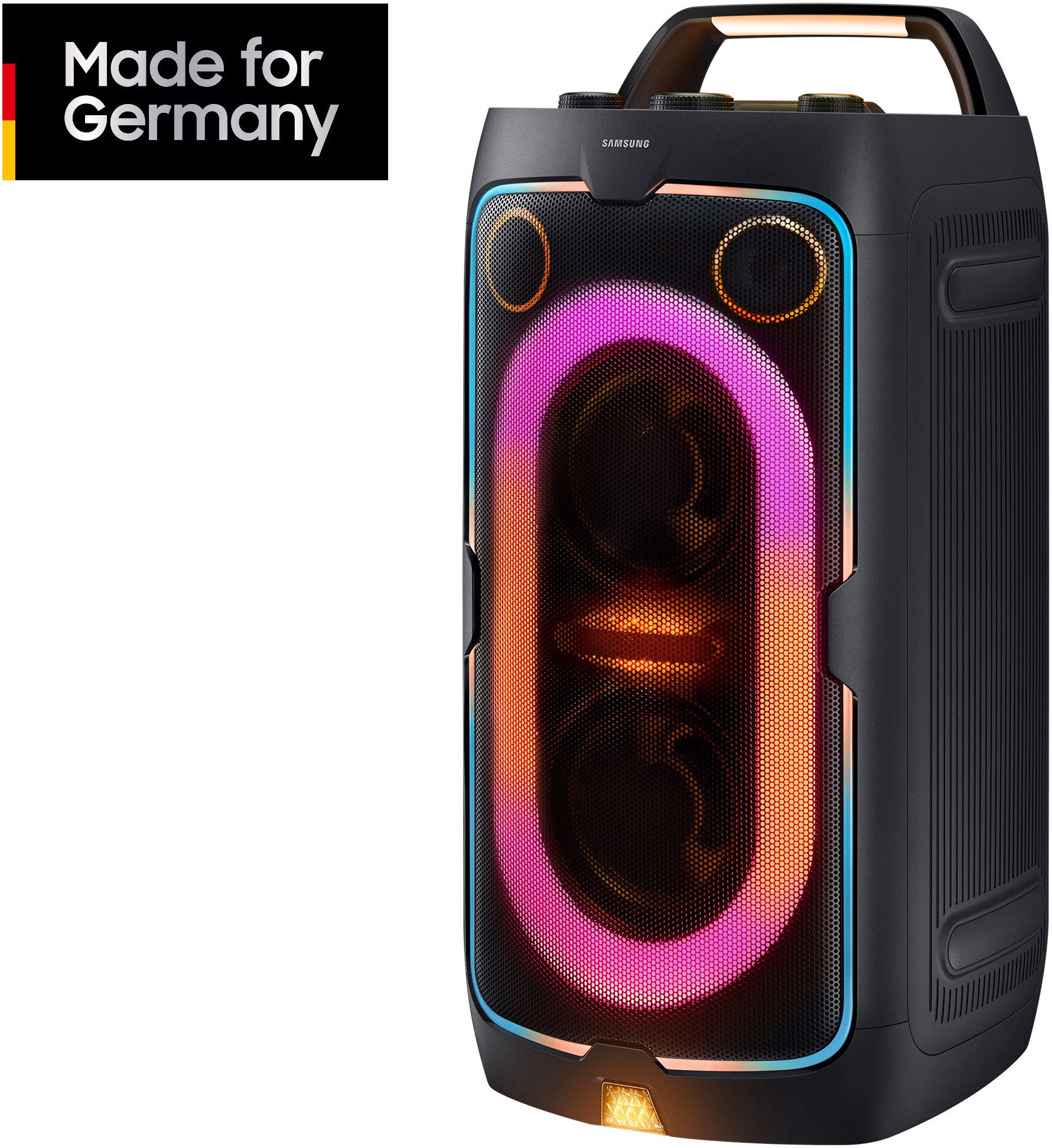 Samsung Sound Tower MX-ST40F (2025) Party-Lautsprecher 2.0 (Bluetooth, 160 W)