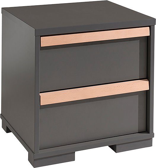 Vipack Nachtkonsole London (Made in Europe), mit Melamin-Oberfläche