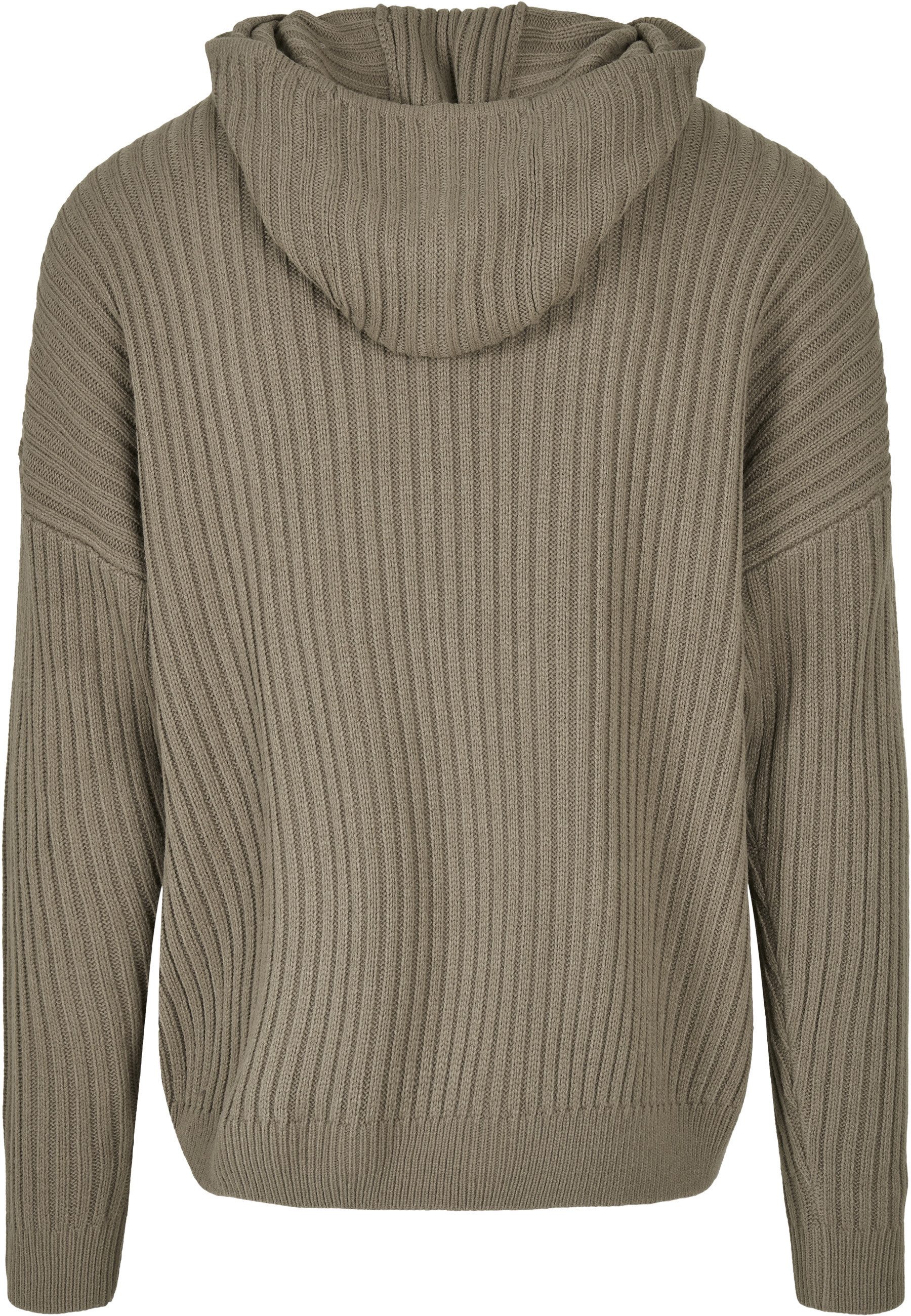 URBAN CLASSICS Rundhalspullover Urban Classics Herren Knitted Hoody (1-tlg) – Bild 2 von 5