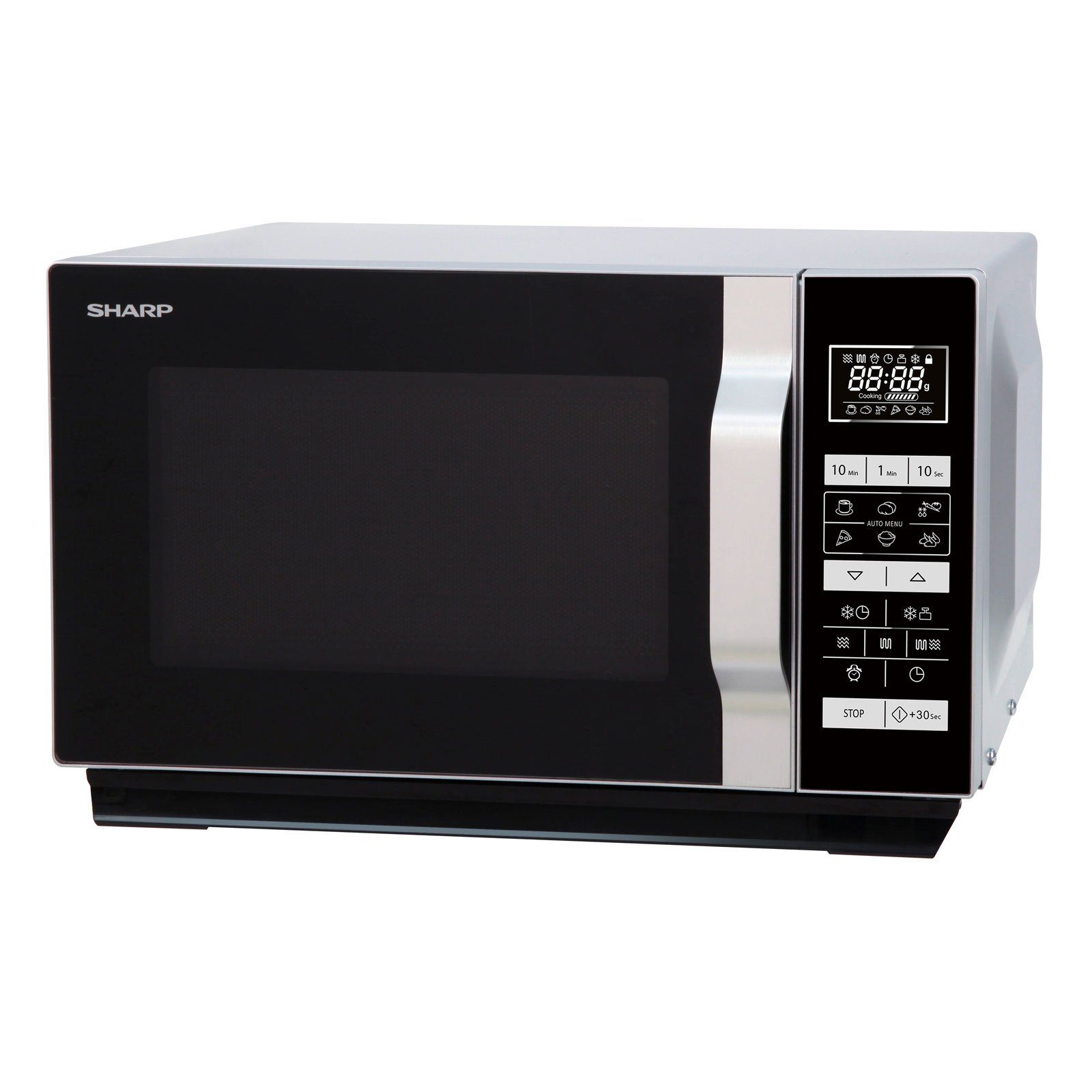 Sharp Mikrowelle R760S Mikrowelle mit Grill