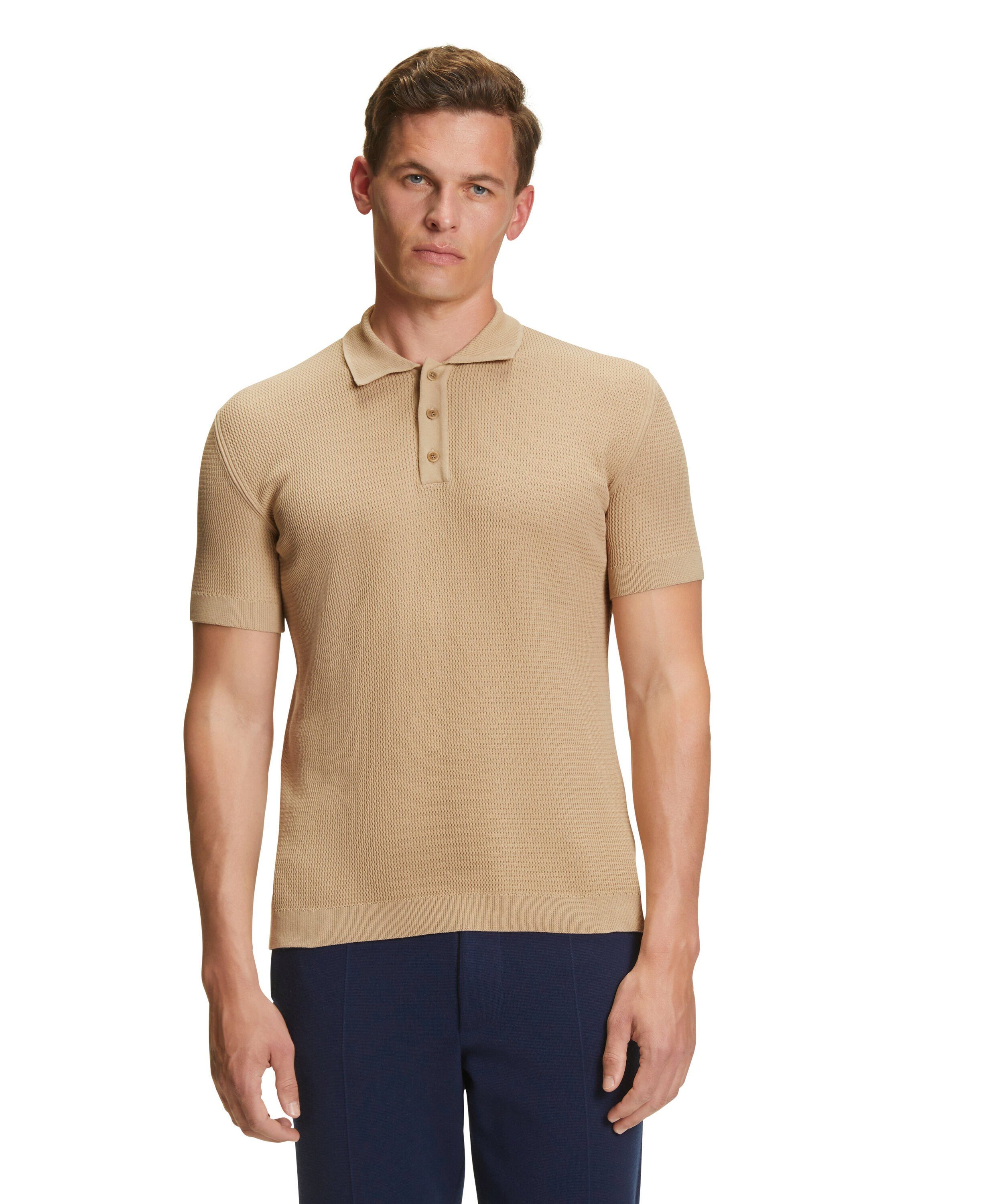 FALKE Poloshirt mit Bio-Baumwolle sand (4320) | Poloshirts