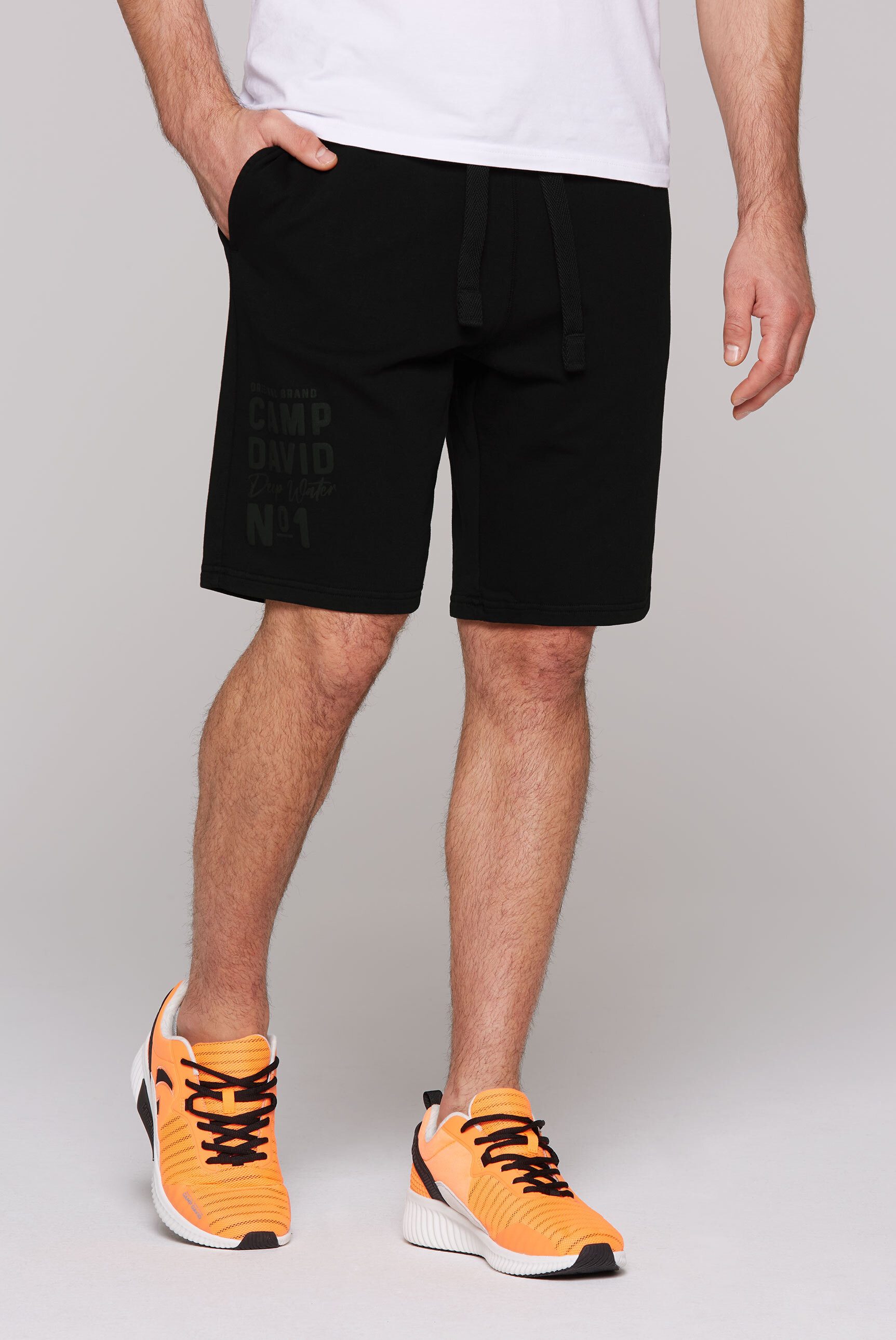 CAMP DAVID Sporthose mit Gesäßtasche