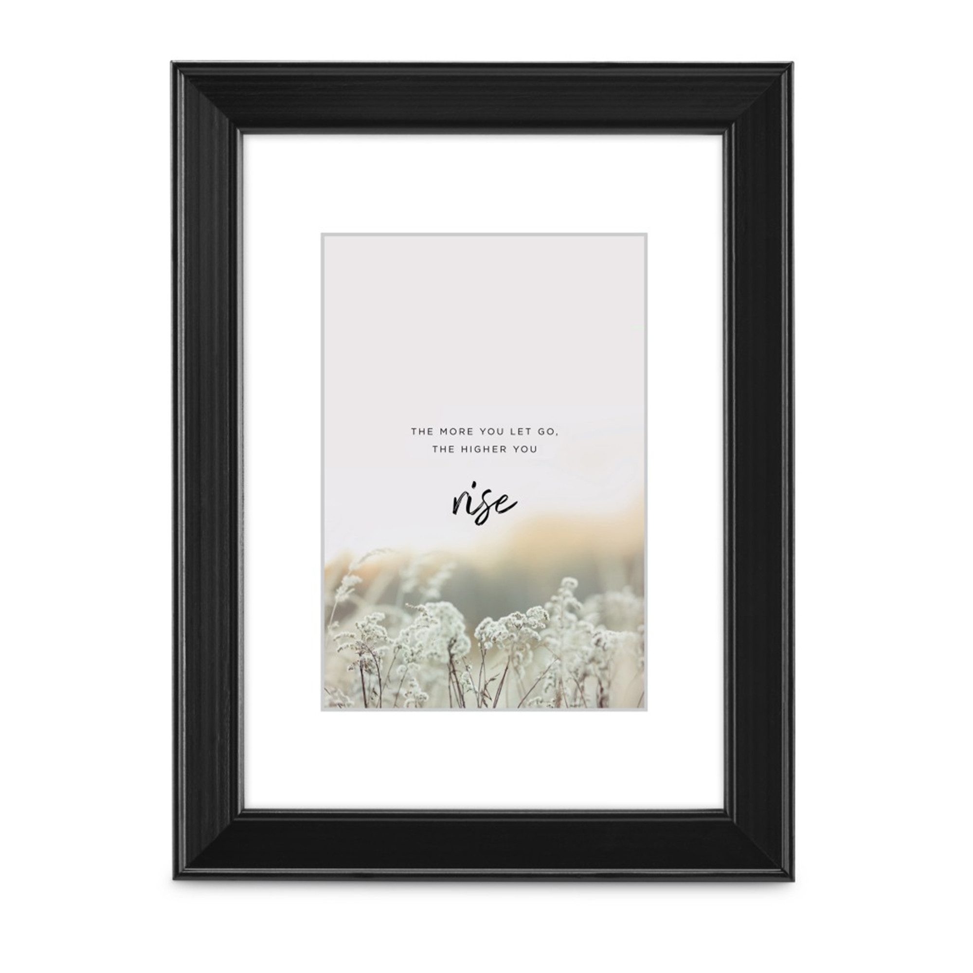 Hama Bilderrahmen Echt Holz Fotorahmen mit Passepartout 15 x 20 cm, (Einzelartikel, 1 St), 1