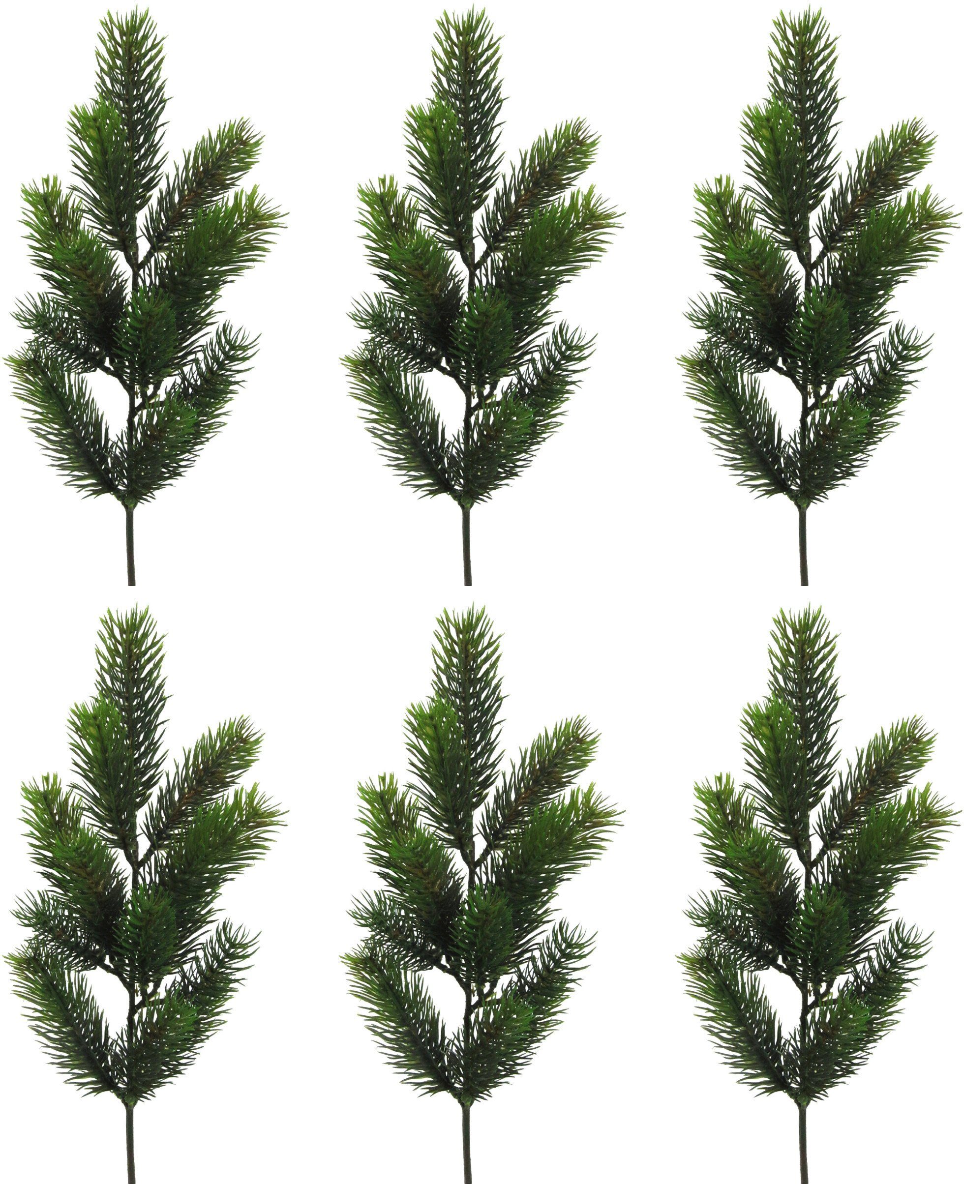 Winterliche Kunstpflanze Weihnachtsdeko Tanne, Creativ green, günstig online kaufen