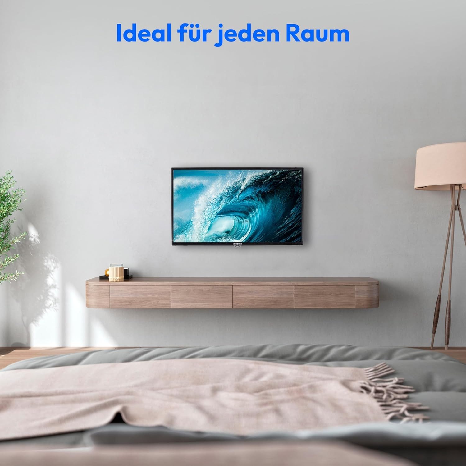 Medion® MD824000 LCD-LED Fernseher (59,9 cm/24 Zoll, 1080 Full HD)