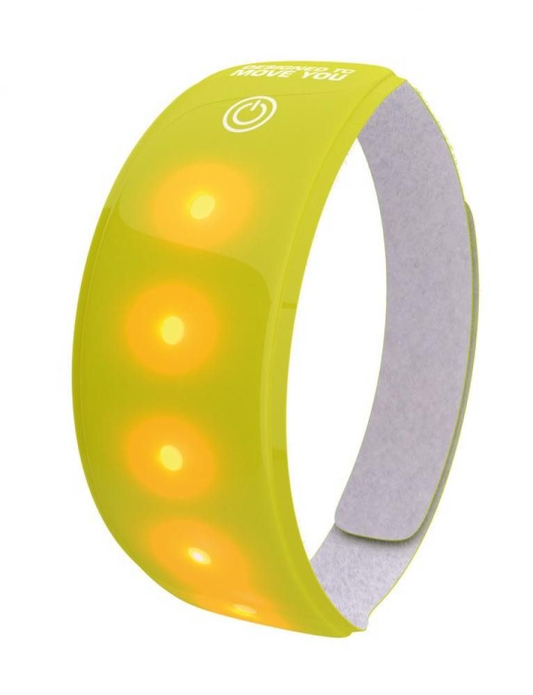 WOWOW Warnweste Wowow Lichtband 5 LEDs gelb 3M mit Klettverschluss