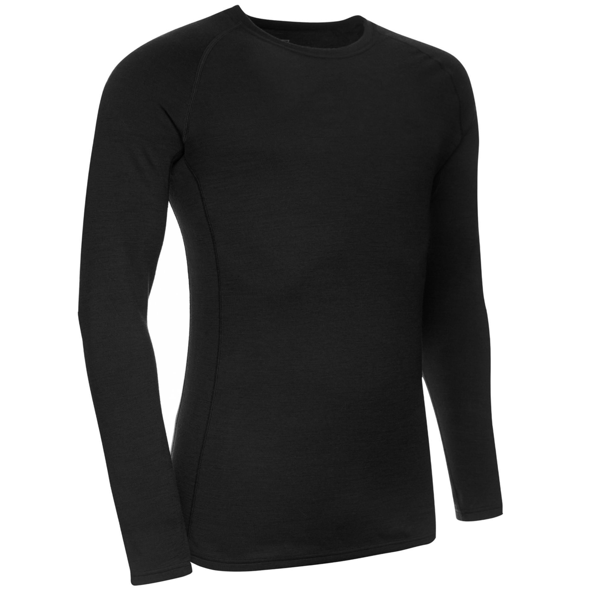 Kaipara - Merino Sportswear Thermounterhemd Merino Herren-Unterhemd langarm im Raglanschnitt Slimfit 250 extrawarm (1-St) Made in Germany, aus reiner Merinowolle