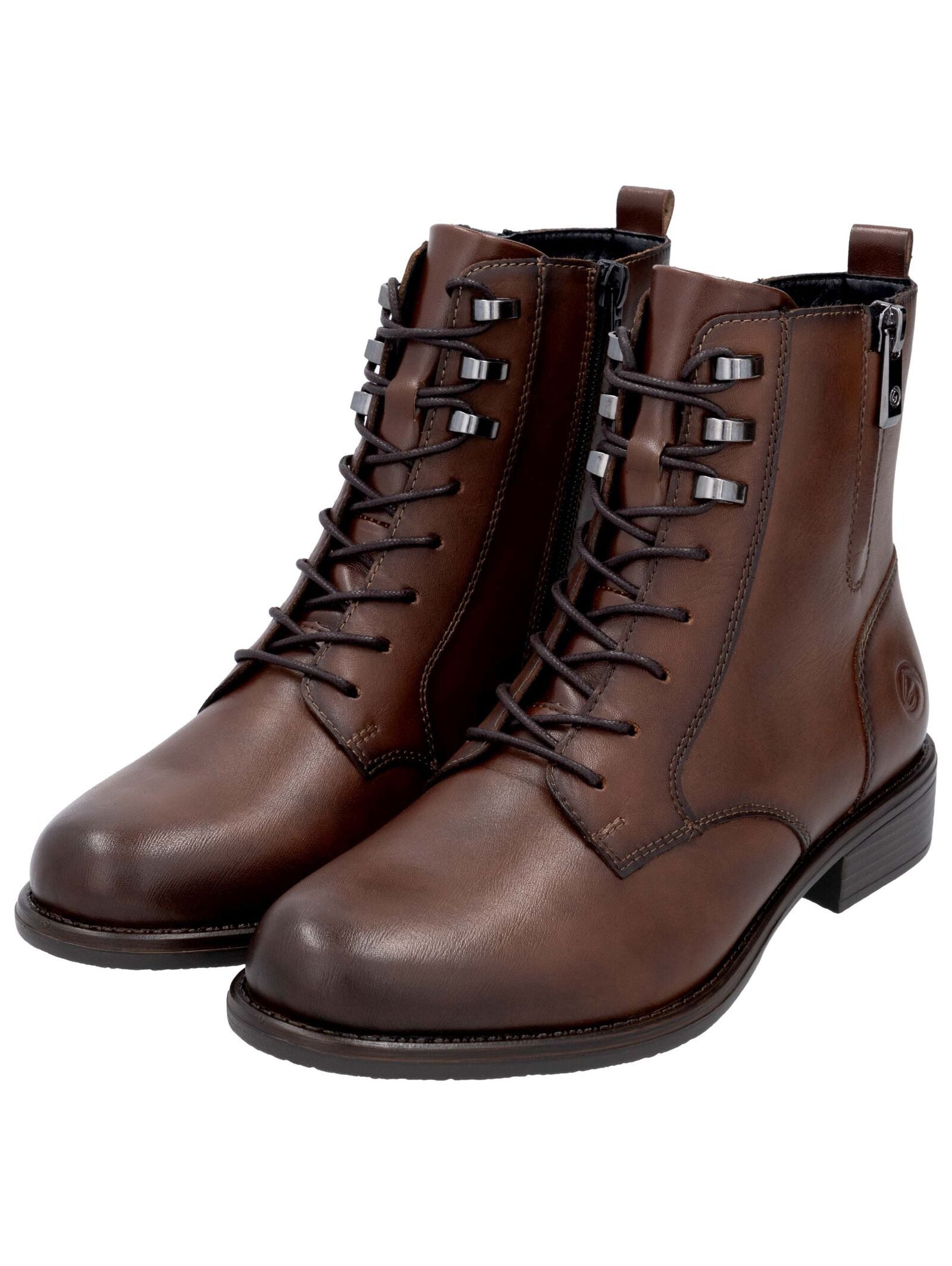Remonte Remonte Stiefelette Glattleder Schnürstiefelette