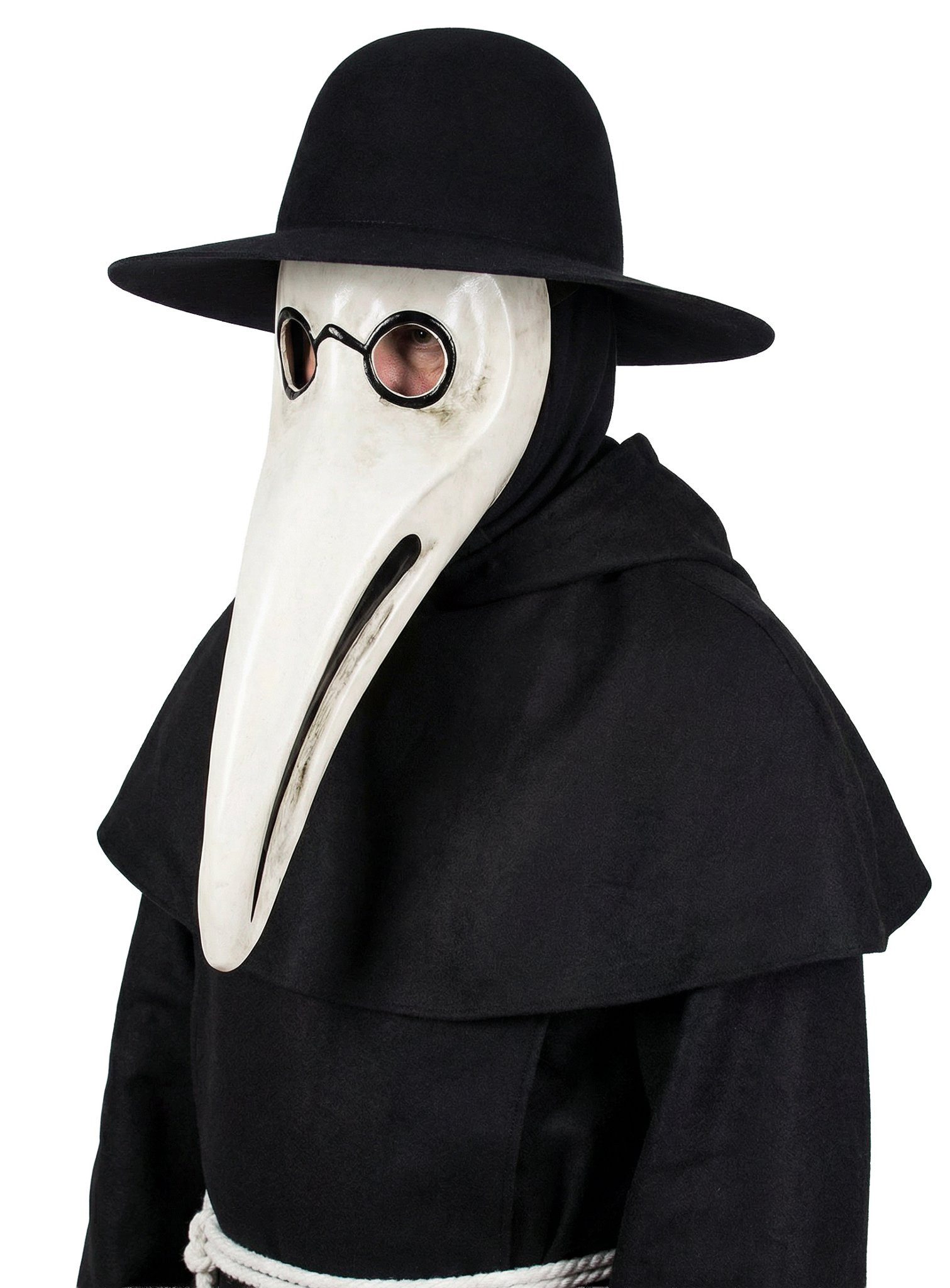Maskworld Verkleidungsmaske Dottore della Peste, Die Maske für den Pestdoktor