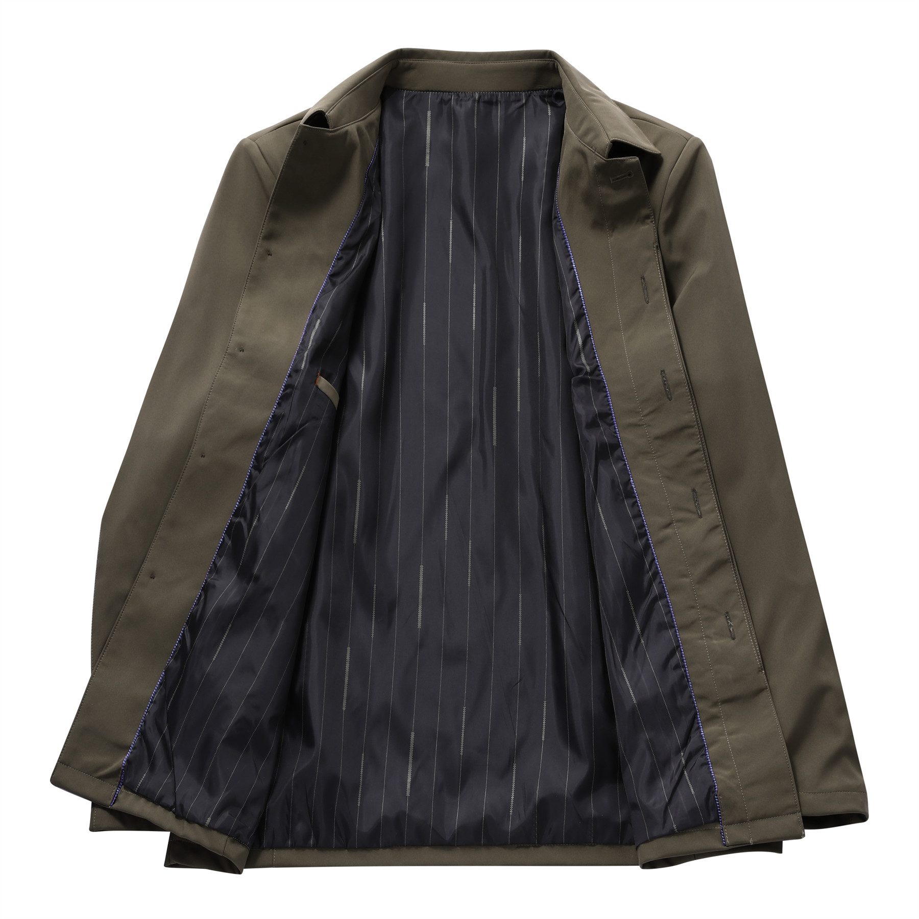 Allthemen Bomberjacke mit Knöpfen Blouson Herren casual Harrington Jacke für Herbst