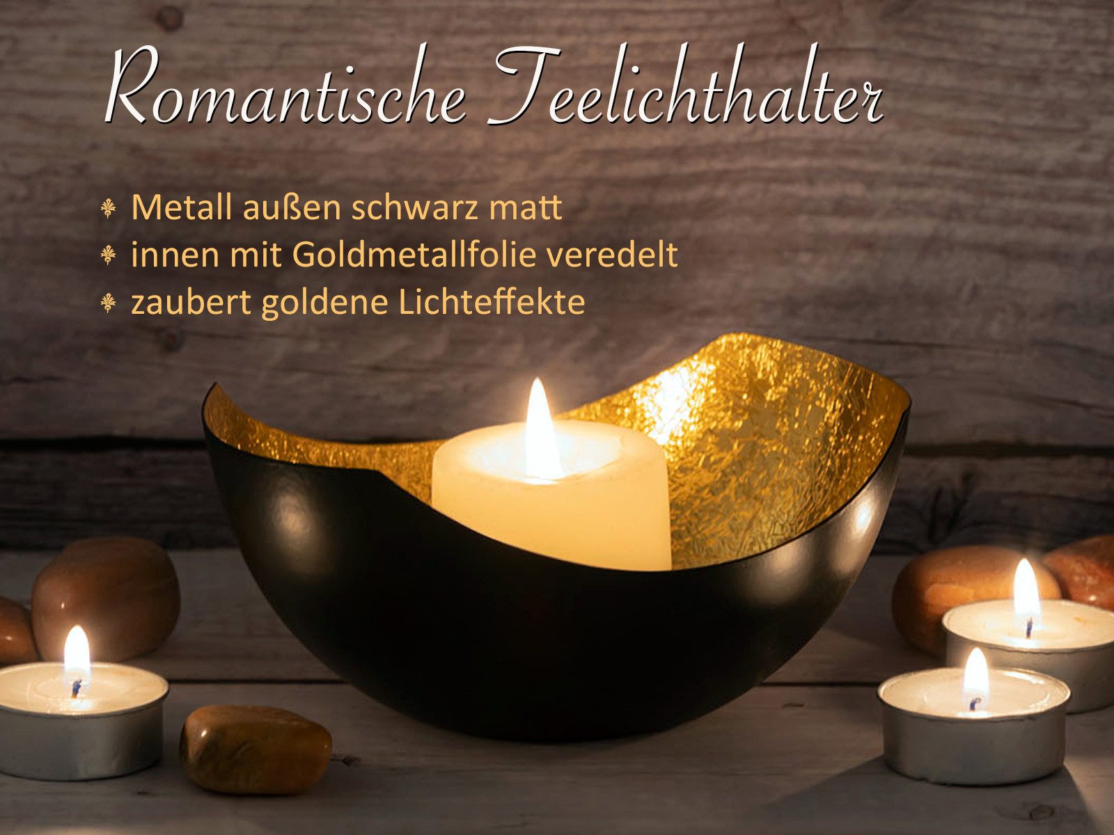 Amagohome Teelichthalter Kerzenständer Kerzenhalter Teelichthalter Metall günstig online kaufen