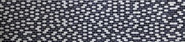 Mosani Mosaikfliesen Mosaik Fliese Aluminium Brick schwarz Fliesenspiegel Küchenwand