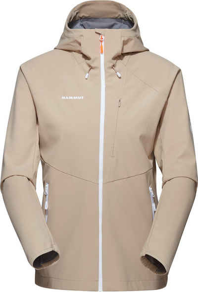 Mammut Outdoorjacke Ultimate Comfort SO Hooded Jacket W SAVANNAH