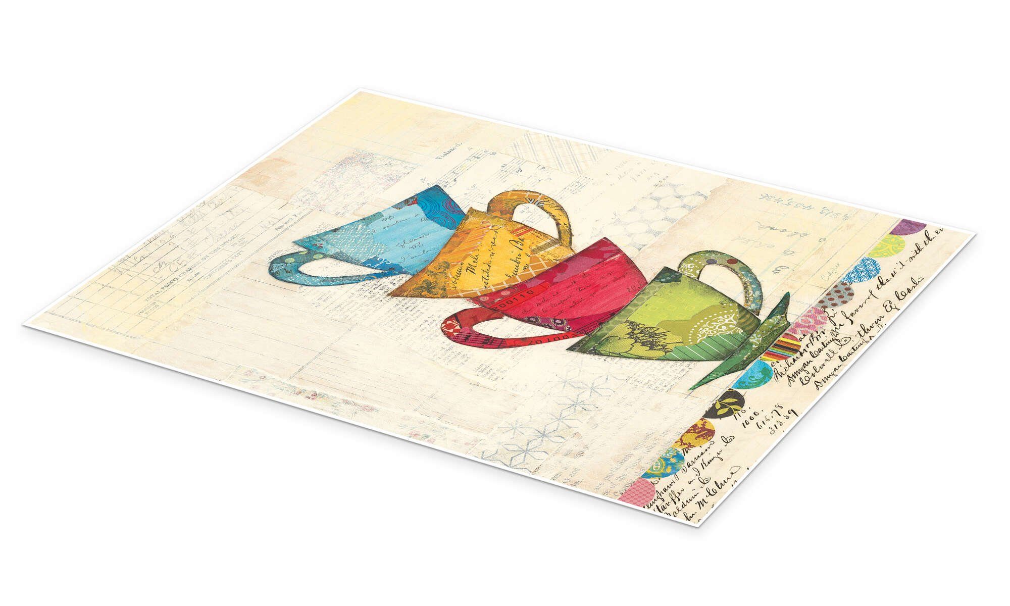 Posterlounge Wandbild Kaffeezeit, Courtney Prahl, erhältlich als Poster, Le günstig online kaufen