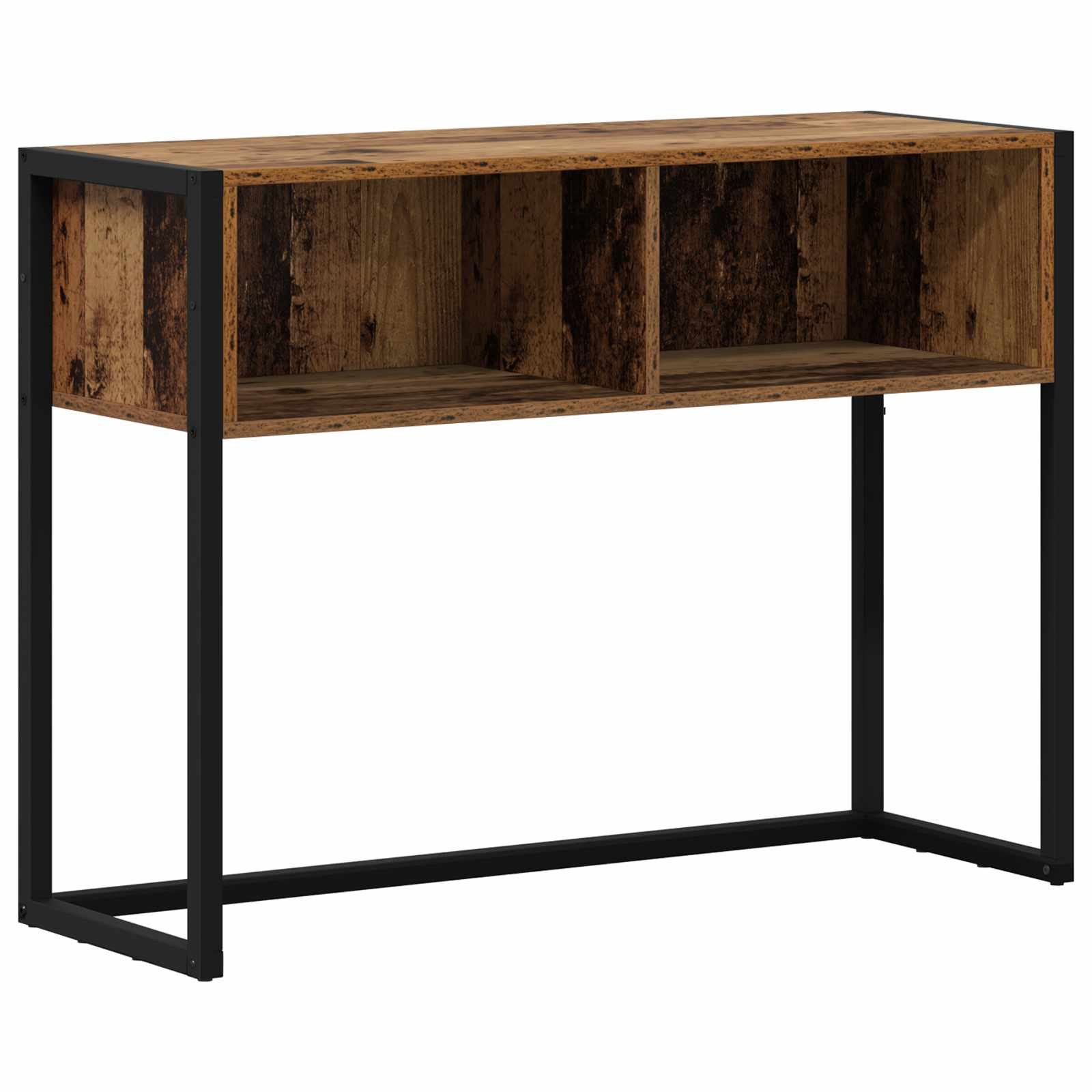 Produktbild von Konsolentisch Altholz Und Stahl 120×35×76 Cm VidaXL