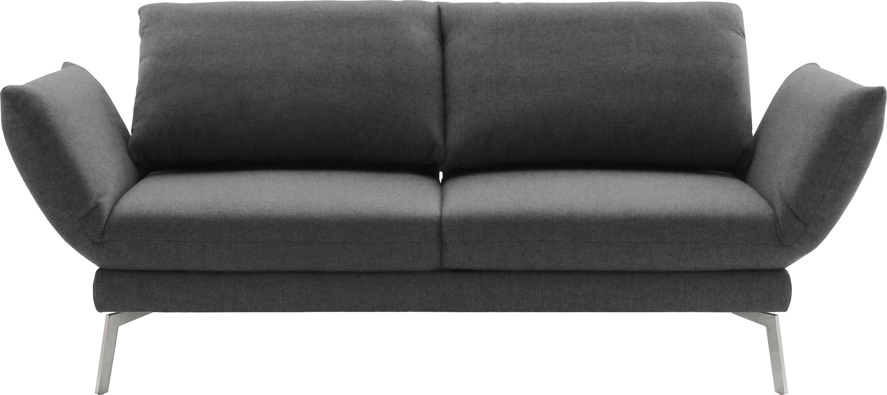 SCHÖNER WOHNEN-Kollektion 2,5-Sitzer Spin, Multifunktionssofa, bequem und hochwertig verarbeitet, Drehsitz-Funktion, USB-Anschluss, Armlehnfunktion, Rückenverstellung