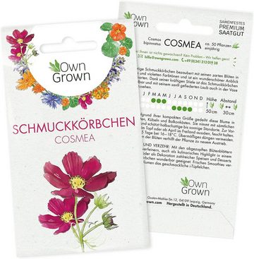 OwnGrown Anzucht- und Kräutererde Ringelblumen Samen: Premium Saatgut für ca. 100x blühende Pflanzen, Ringelblume - Calendula