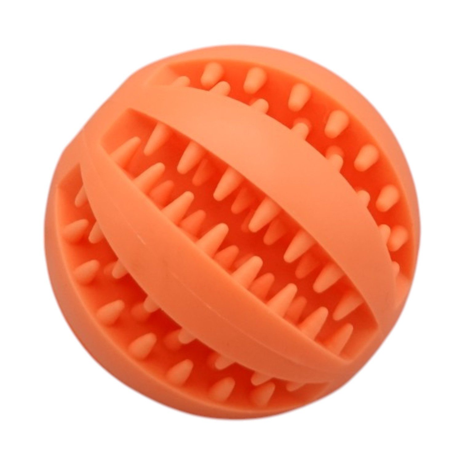 4 Animals Tier-Beschäftigungsspielzeug Hundespielzeug Futterball zum Befüllen – Zahnpflege Spielball in 3, Thermoplastischer Kautschuk, Spielball, mit Zahnputzfunktion