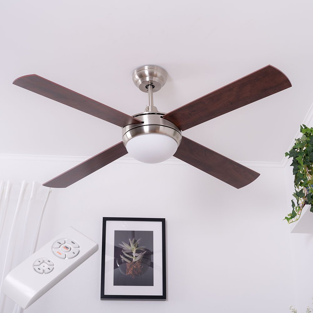 V-TAC Deckenventilator, Deckenventilator mit LED-Licht Fernbedienung günstig online kaufen