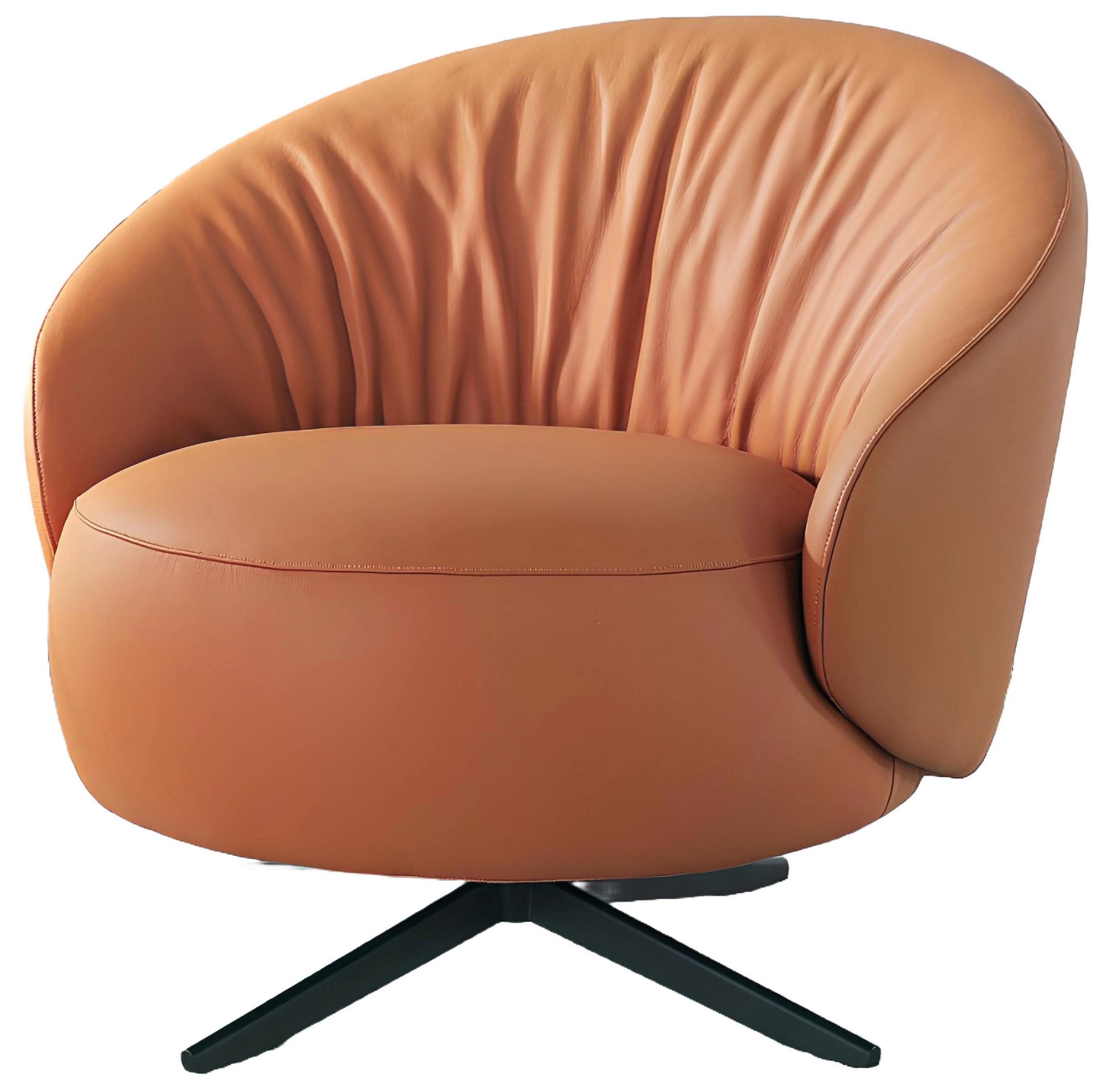 Xlmoebel Loungesessel Eleganter Lounge-Sessel im Club-Stil mit luxuriösem Sitzkomfort (1-St., Sessel), Hergestellt in Europa