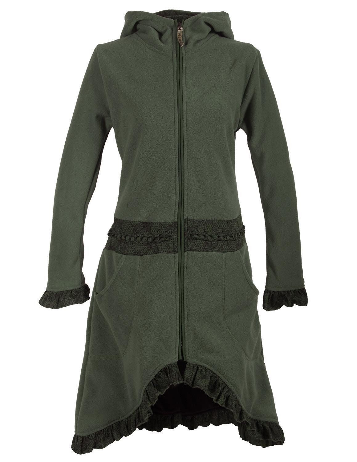 Vishes Wintermantel Warmer Elfen Fleecemantel mit günstig online kaufen