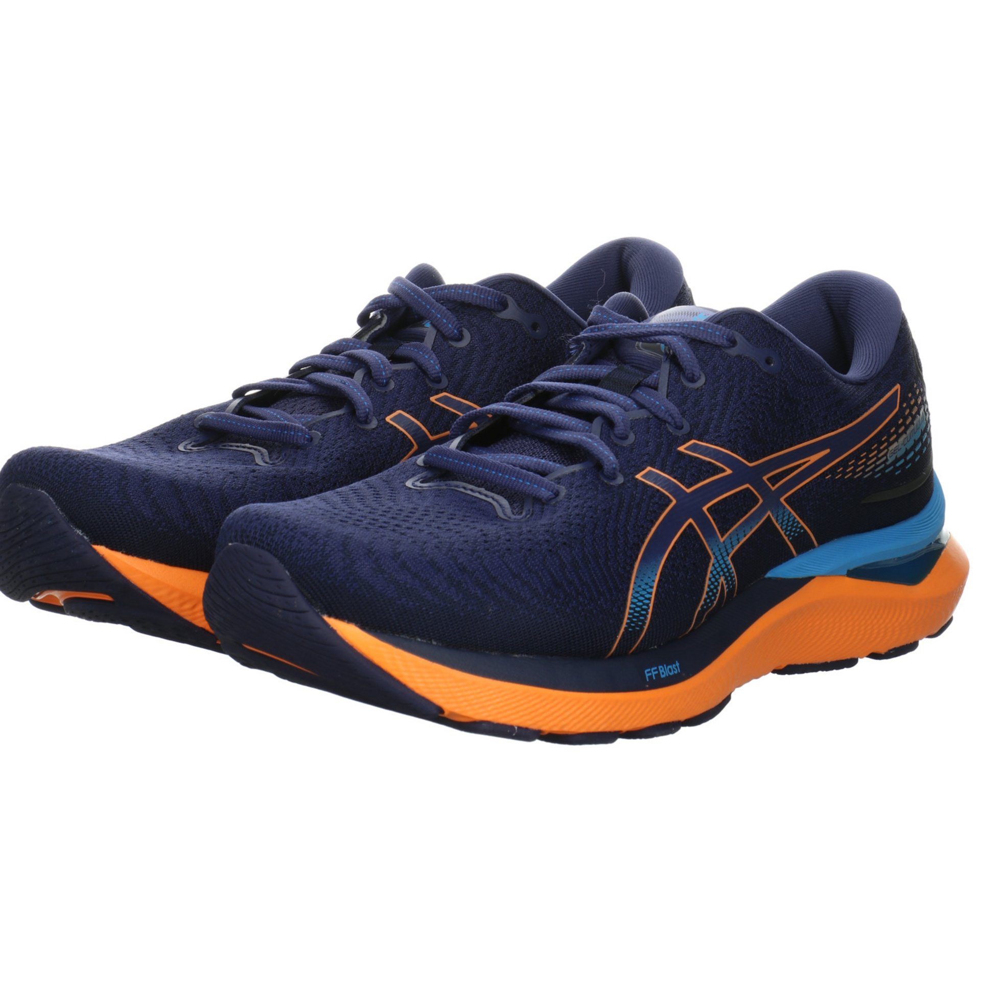 PEACH uni Asics Sneaker Gel INDIGO Textil Cumulus Sportschuh Textil BLUE/SUN