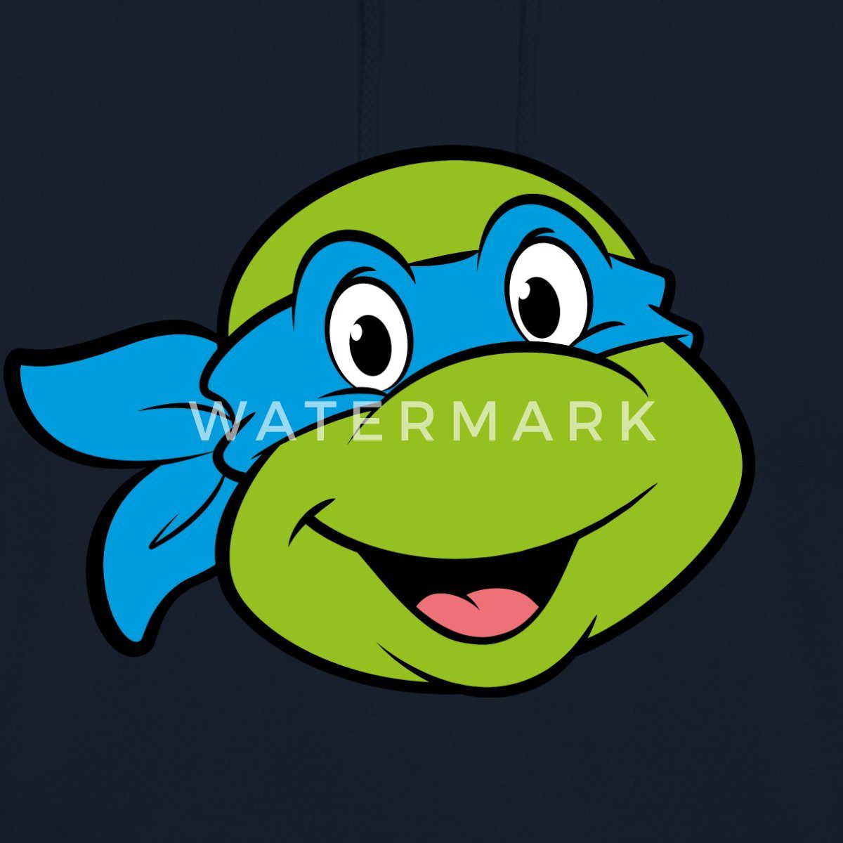 Spreadshirt Hoodie Teenage Mutant Ninja Turtles Leonardo Kostüm Unisex Hoodie (1-tlg)