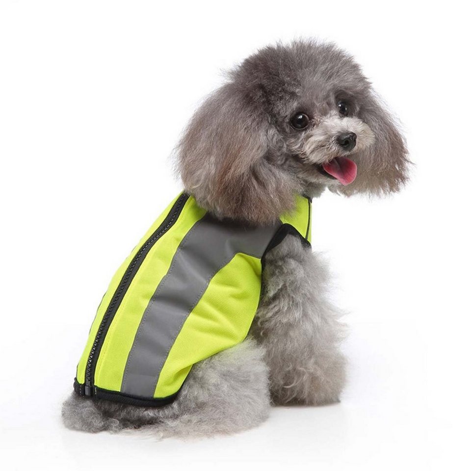 FIDDY Hundekostüm Hundekleidung, reflektierende Hundeweste,  Nachtsicherheit, Verstellbare Schultergurte für sichere Gehkleidung