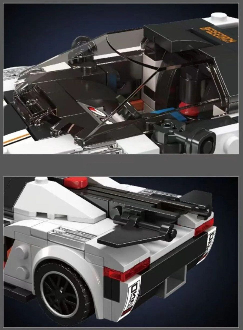 Mould King Mould King 27081 Speed Champion Koenigsegg One:1 394 Teile Konstruktions-Spielset, (394 St)