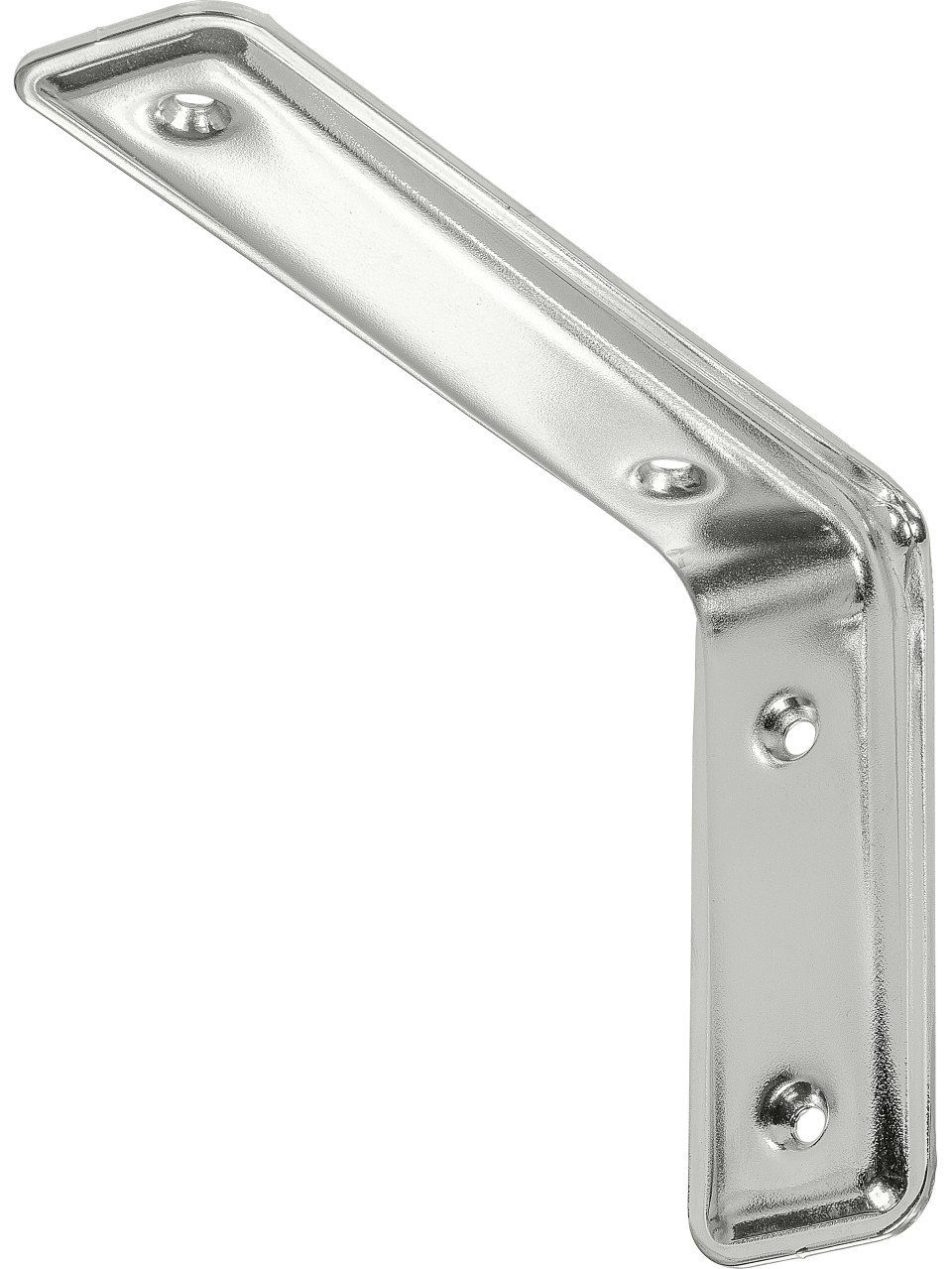 Vormann Wandregalhalter Vormann 3F-Konsolen verchromt 31.5 x 20 cm