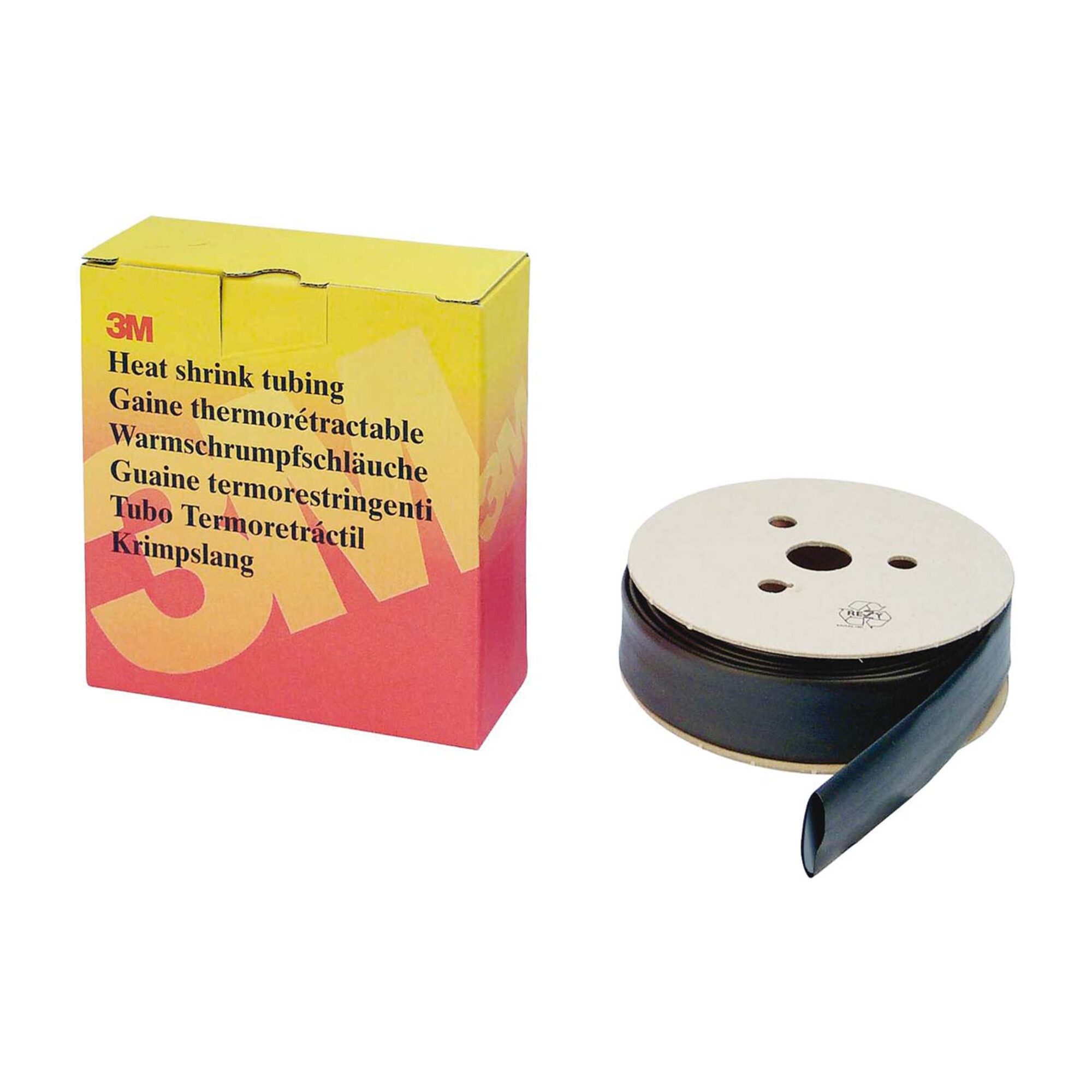 3M Crimpzange 3M Deutschland Warmschrumpfschlauch Rolle 1,2/0,6mm,sw,dünnw. HSR 1,2