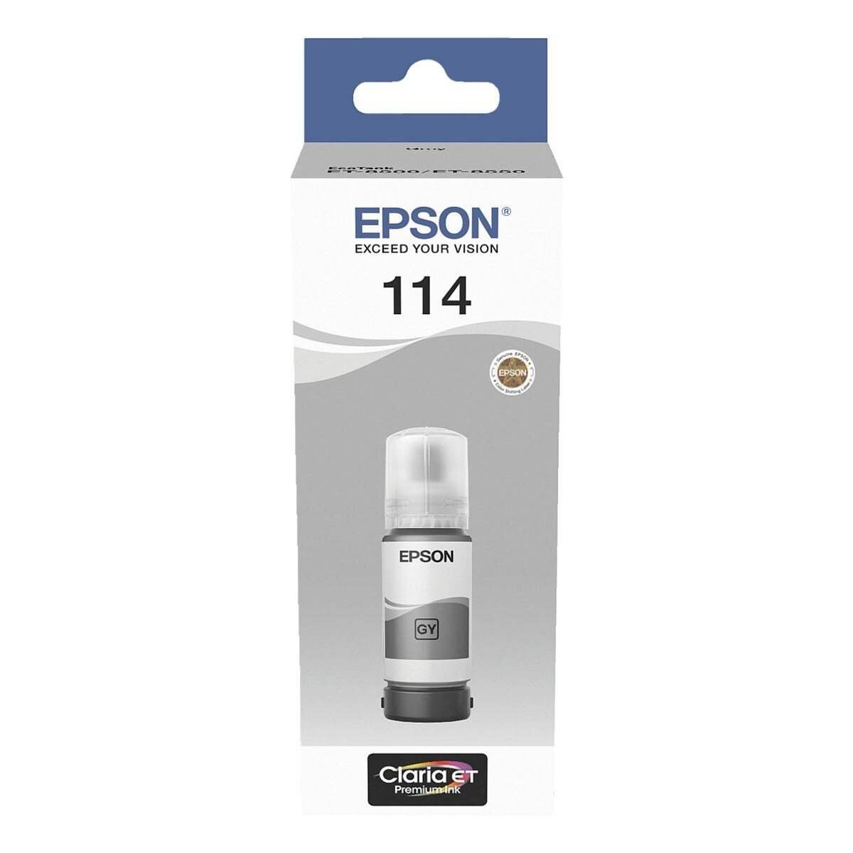Epson T07B540 Tintenpatrone (Original Druckerpatrone, grau)