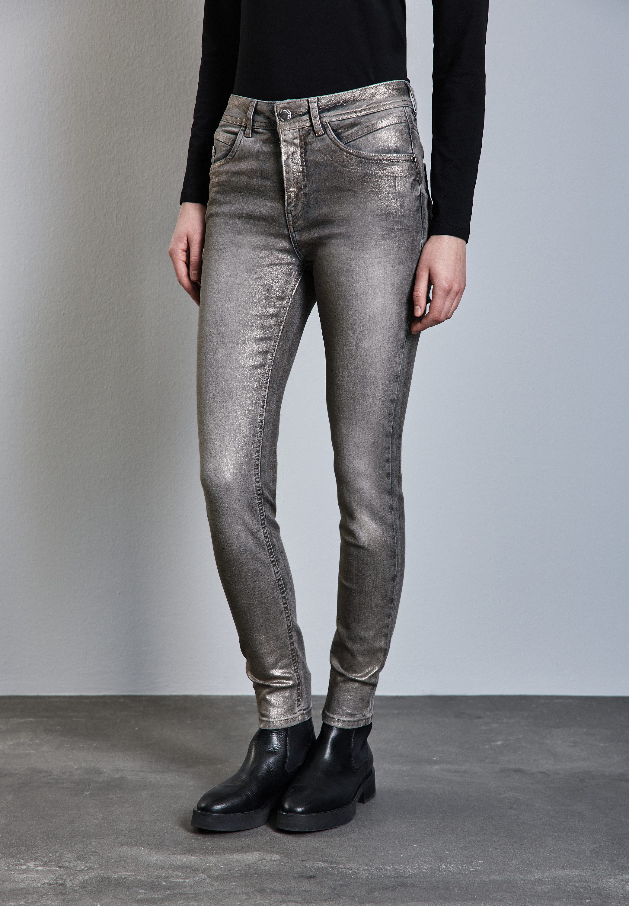 STREET ONE Slim-fit-Jeans Style YORK günstig online kaufen