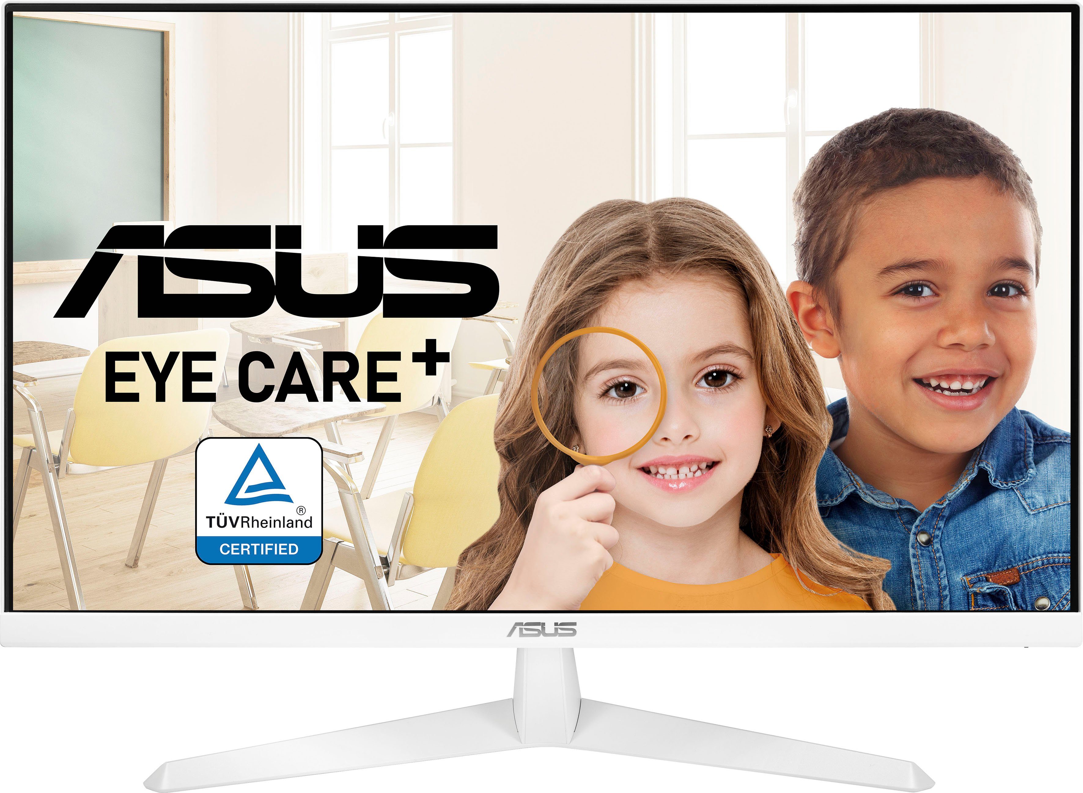 Asus VY279HE LED-Monitor (69 cm/27 ", 1920 x 1080 px, Full HD, 1 ms Reaktionszeit, 75 Hz, IPS-LED)