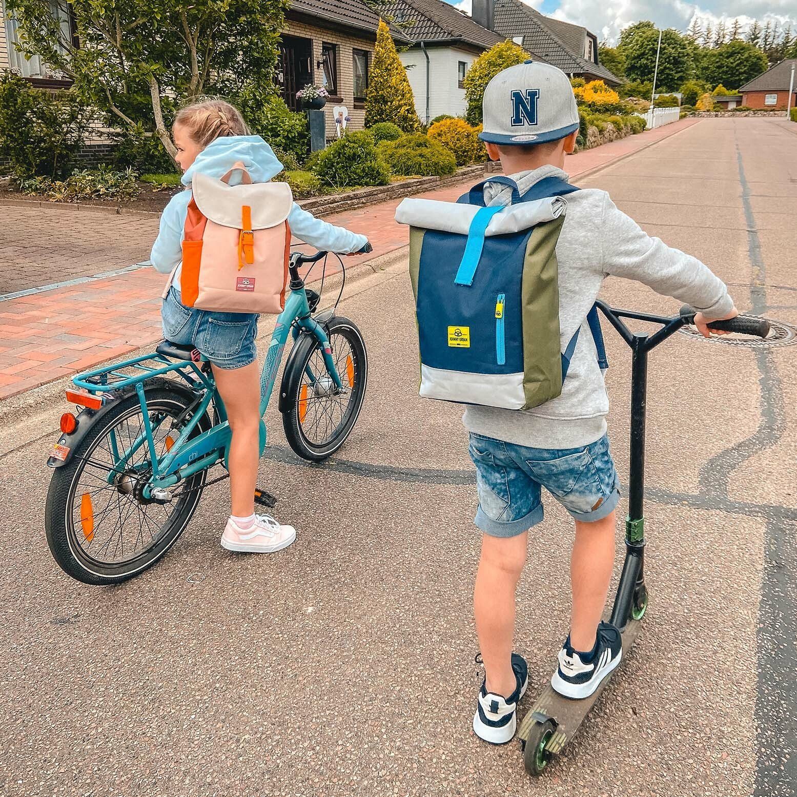 Johnny Urban Kinderrucksack Aaron Junior Rucksack Kinder Mädchen Jungen, Weiche Polsterung, Recyceltes Material, Wasserabweisend