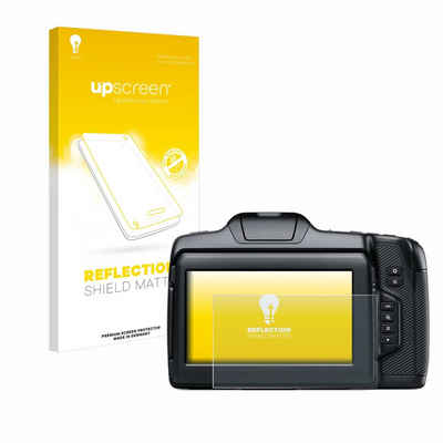 upscreen Schutzfolie für Blackmagic Pocket Cinema Camera 6K G2, Displayschutzfolie, Folie matt entspiegelt Anti-Reflex
