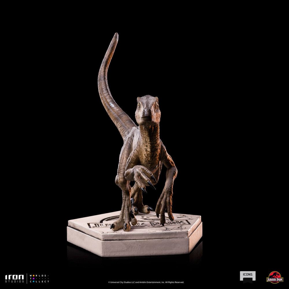 Iron Studios Merchandise-Figur Jurassic World Icons Statue Velociraptor B 9 cm