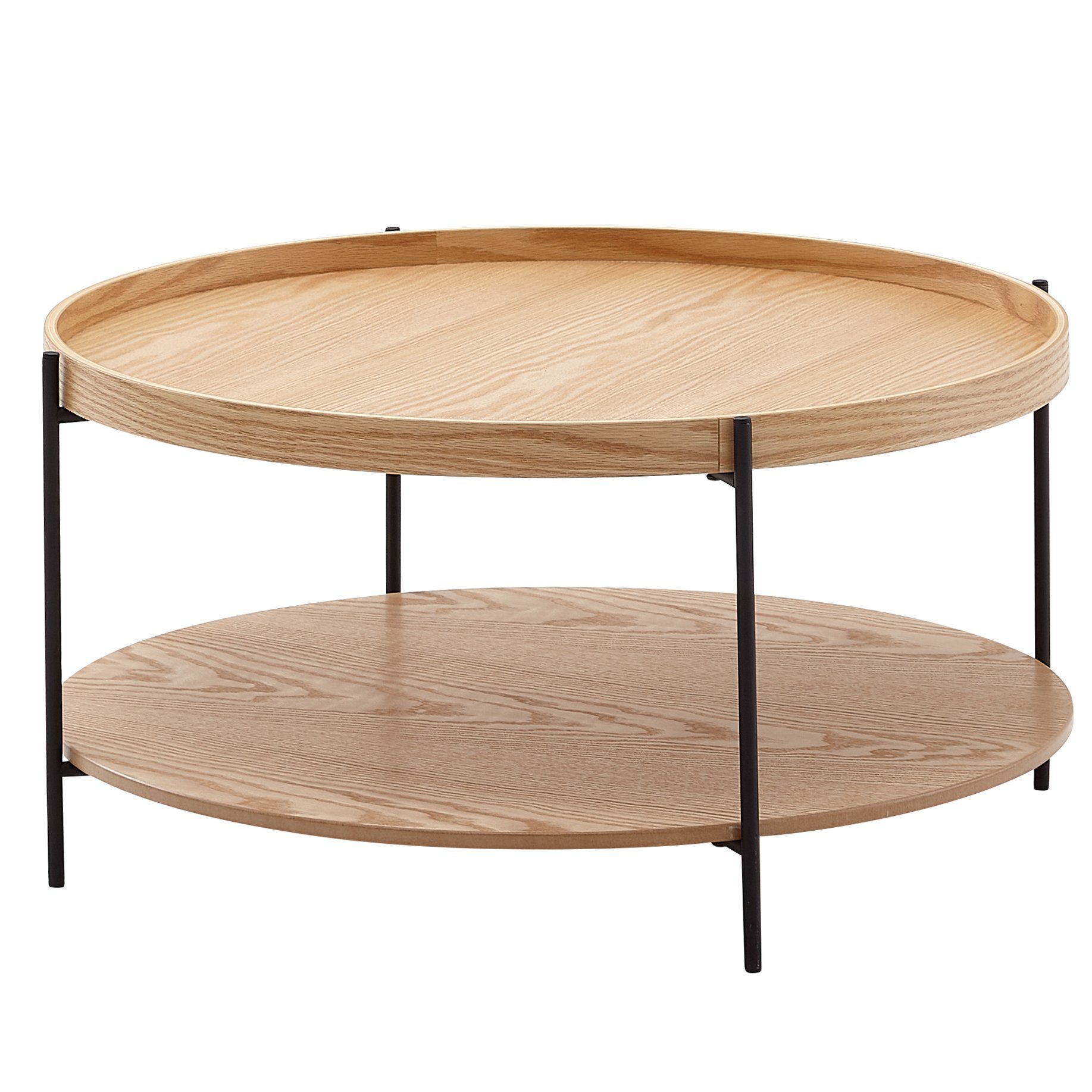 FINEBUY Couchtisch FB73858 (78x78x40 cm Sofatisch günstig online kaufen
