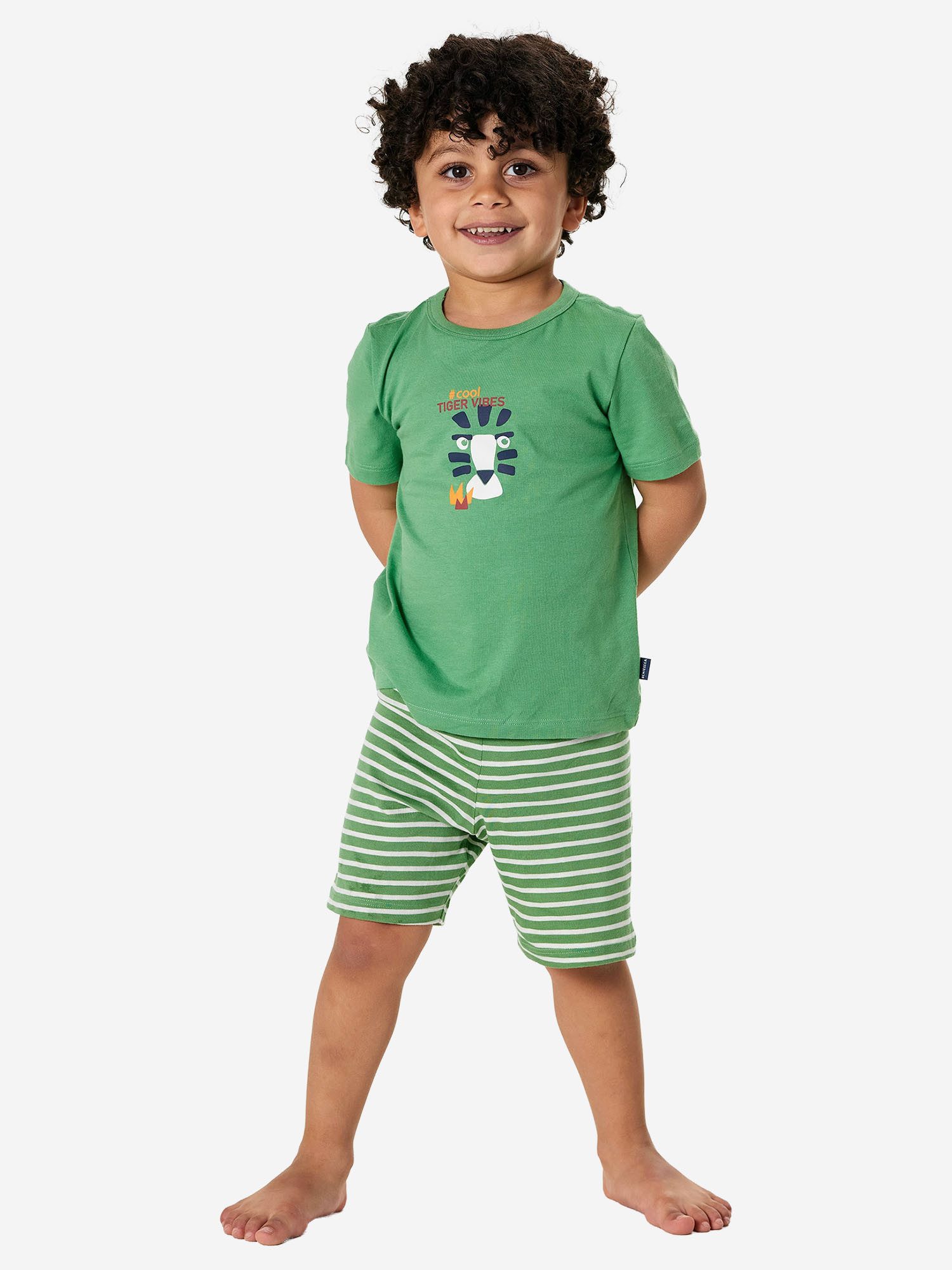 Schiesser Pyjama Nightwear (2 tlg) Schlafanzug, Pyjama Set, Nachtwäsche