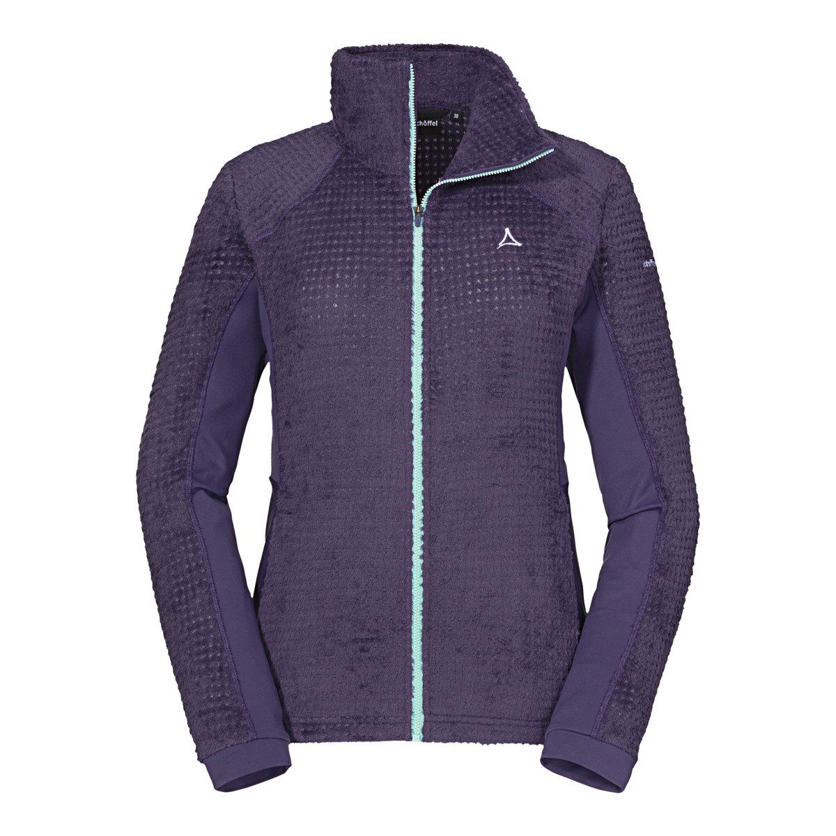 Schöffel Fleecejacke Rugna Damen Strickjacke, Übergangsjacke, Sweatjacke, Outdoorjacke, Wanderjacke